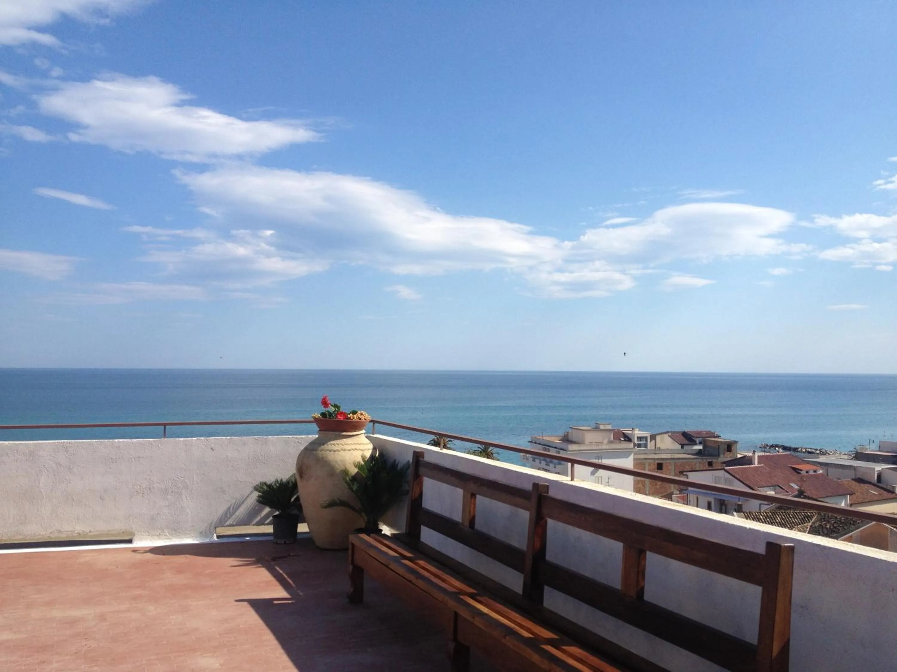 Balcony/Terrace in Hotel Mediterraneo