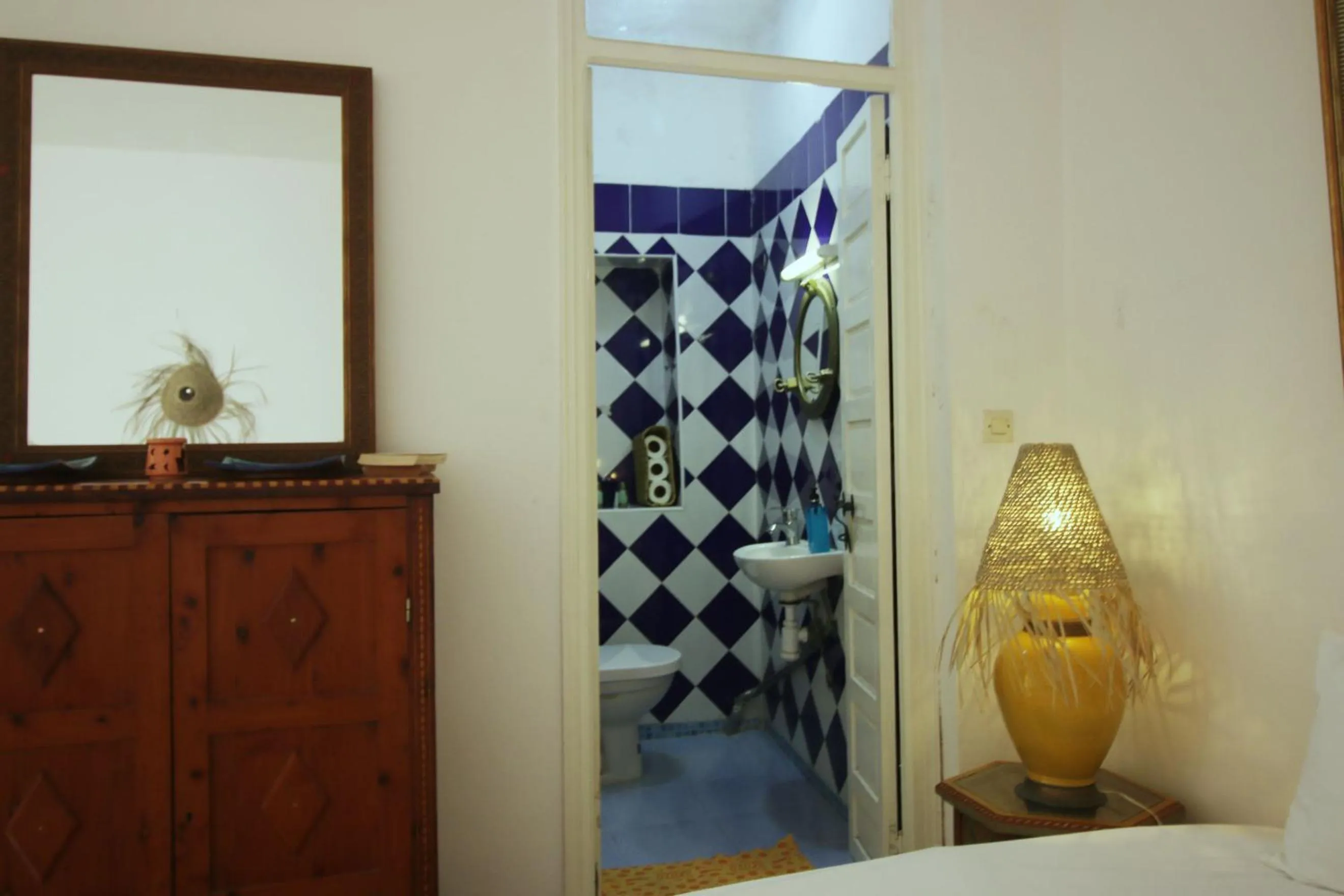 Bathroom, Bed in Riad Dar Zayna