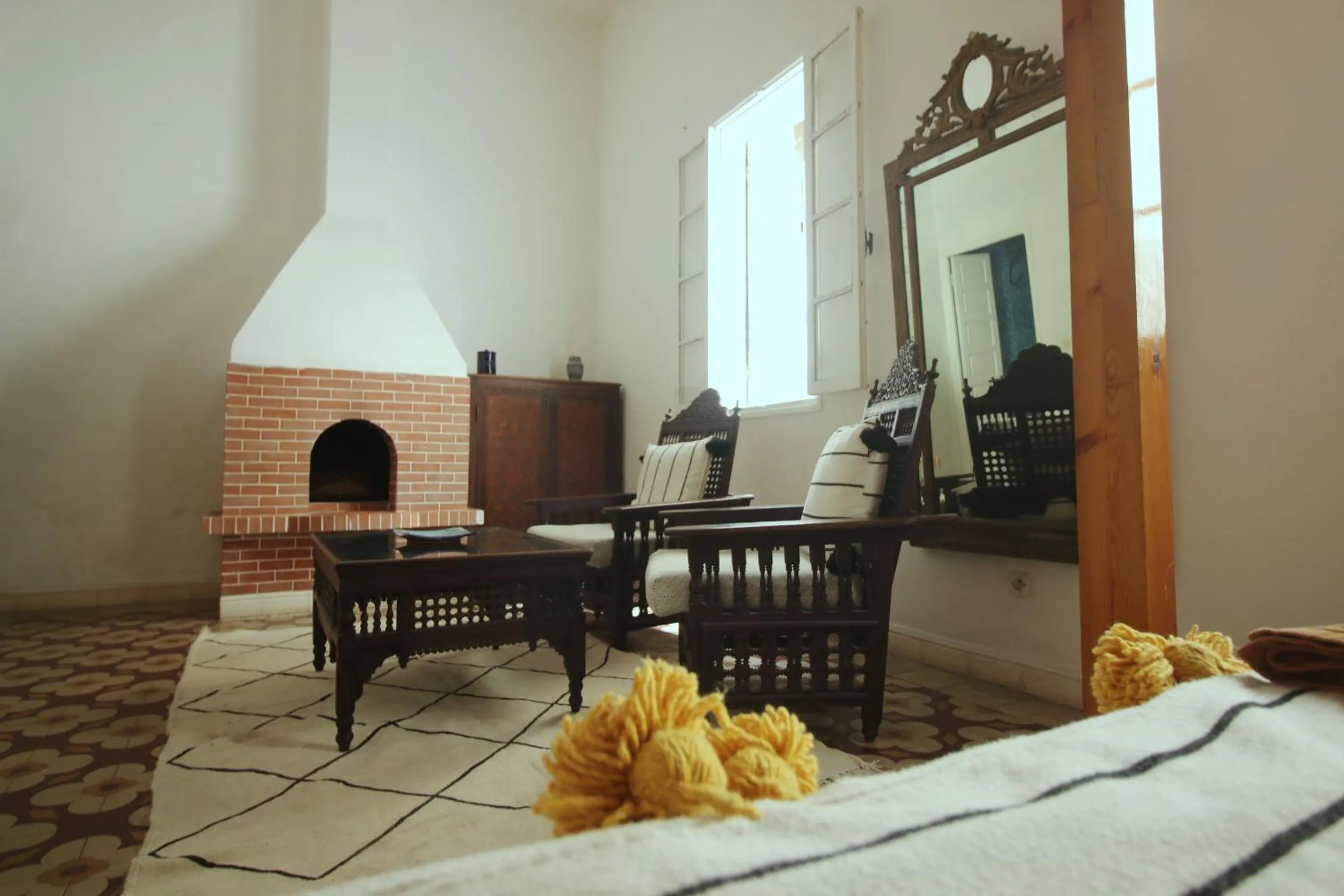 Decorative detail in Riad Dar Zayna