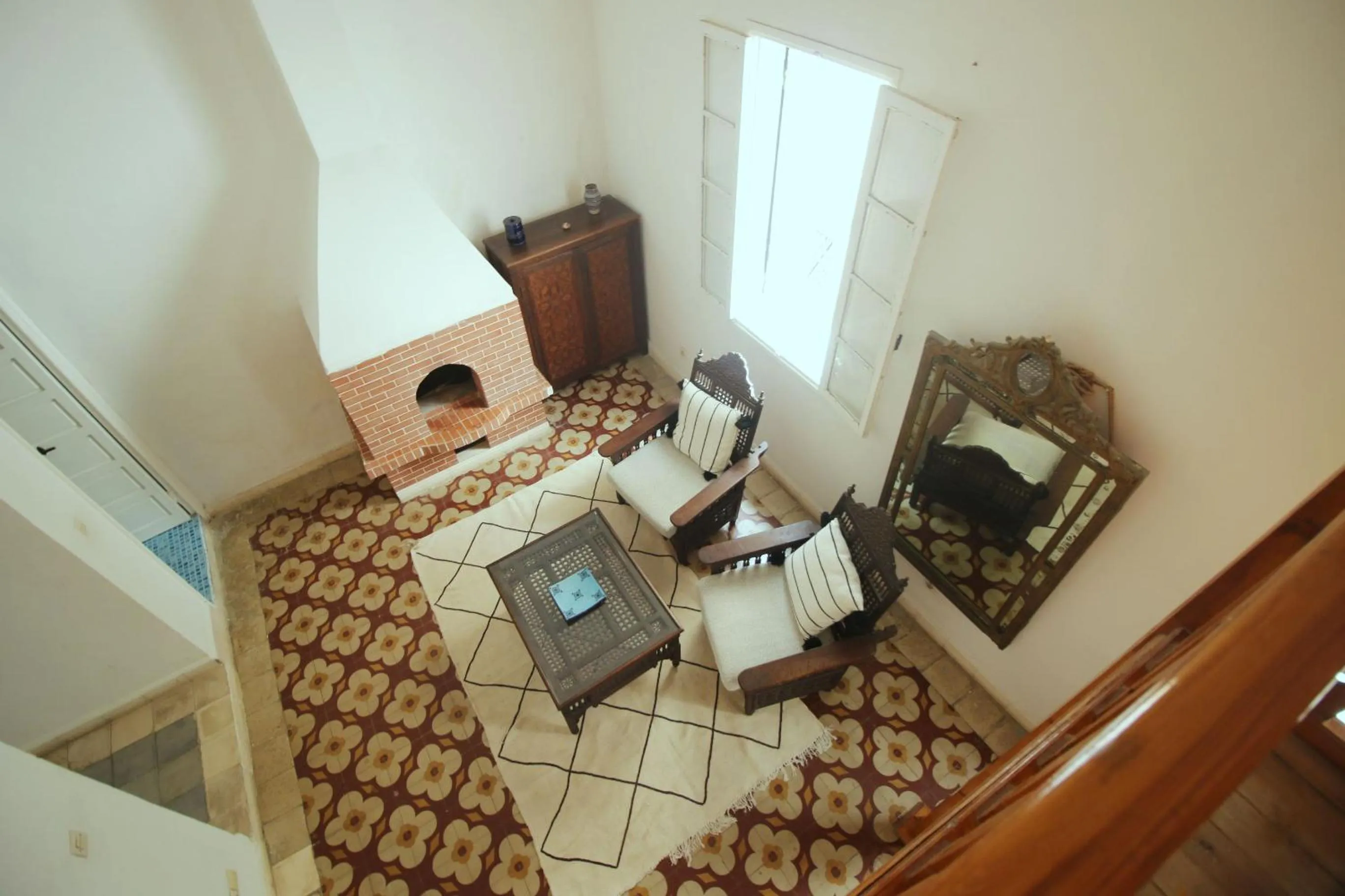 Decorative detail in Riad Dar Zayna