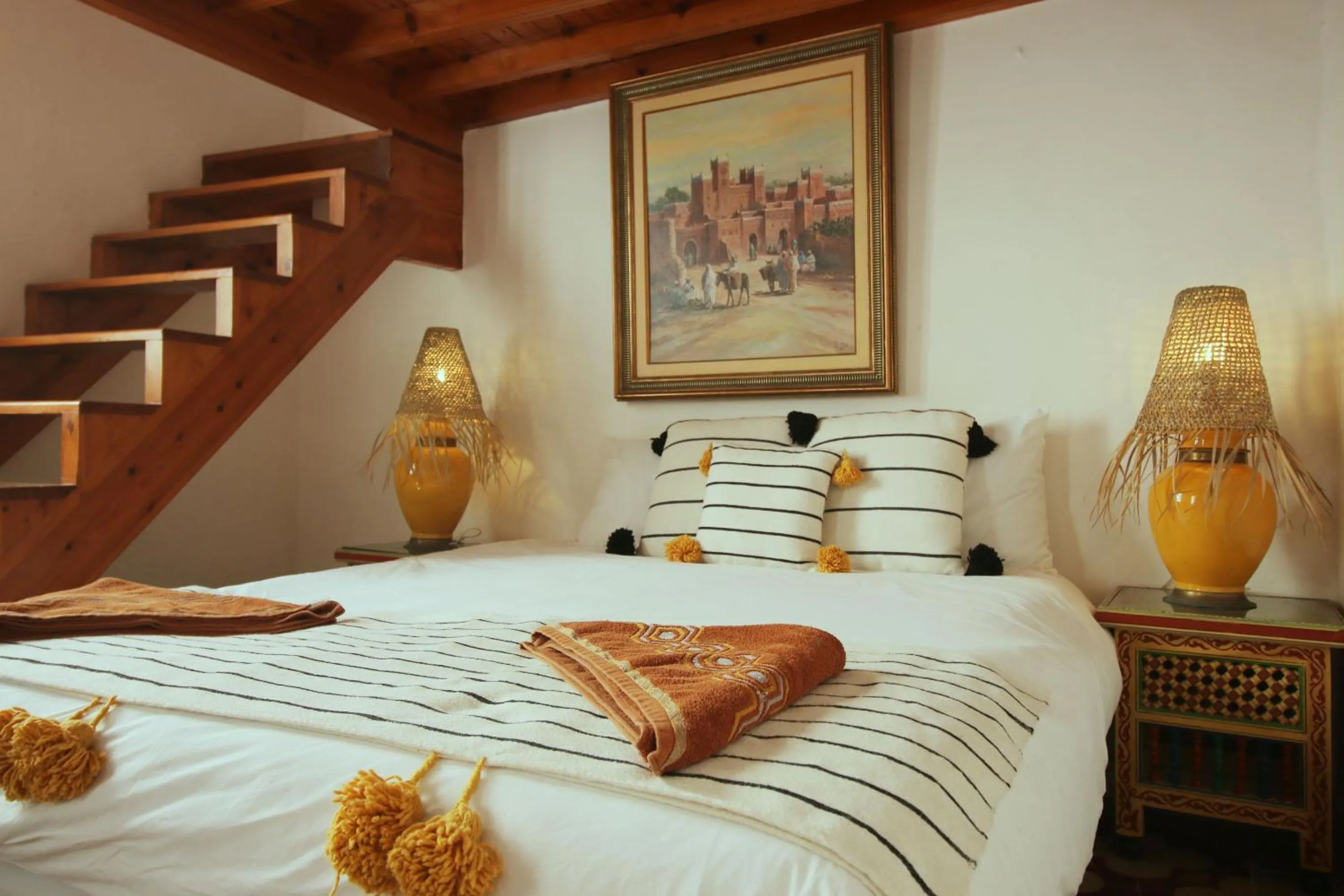 View (from property/room), Bed in Riad Dar Zayna