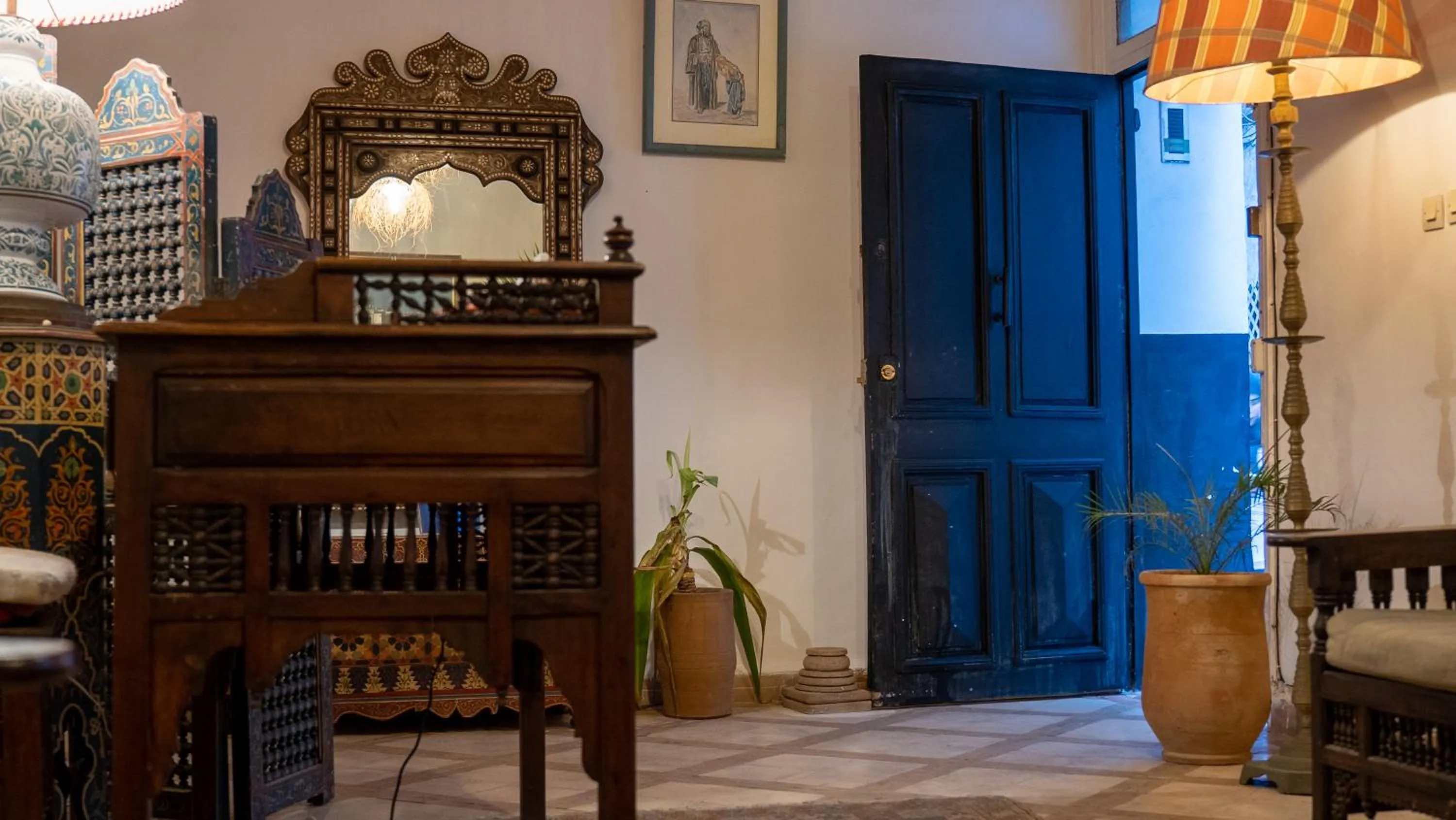 Lobby or reception in Riad Dar Zayna