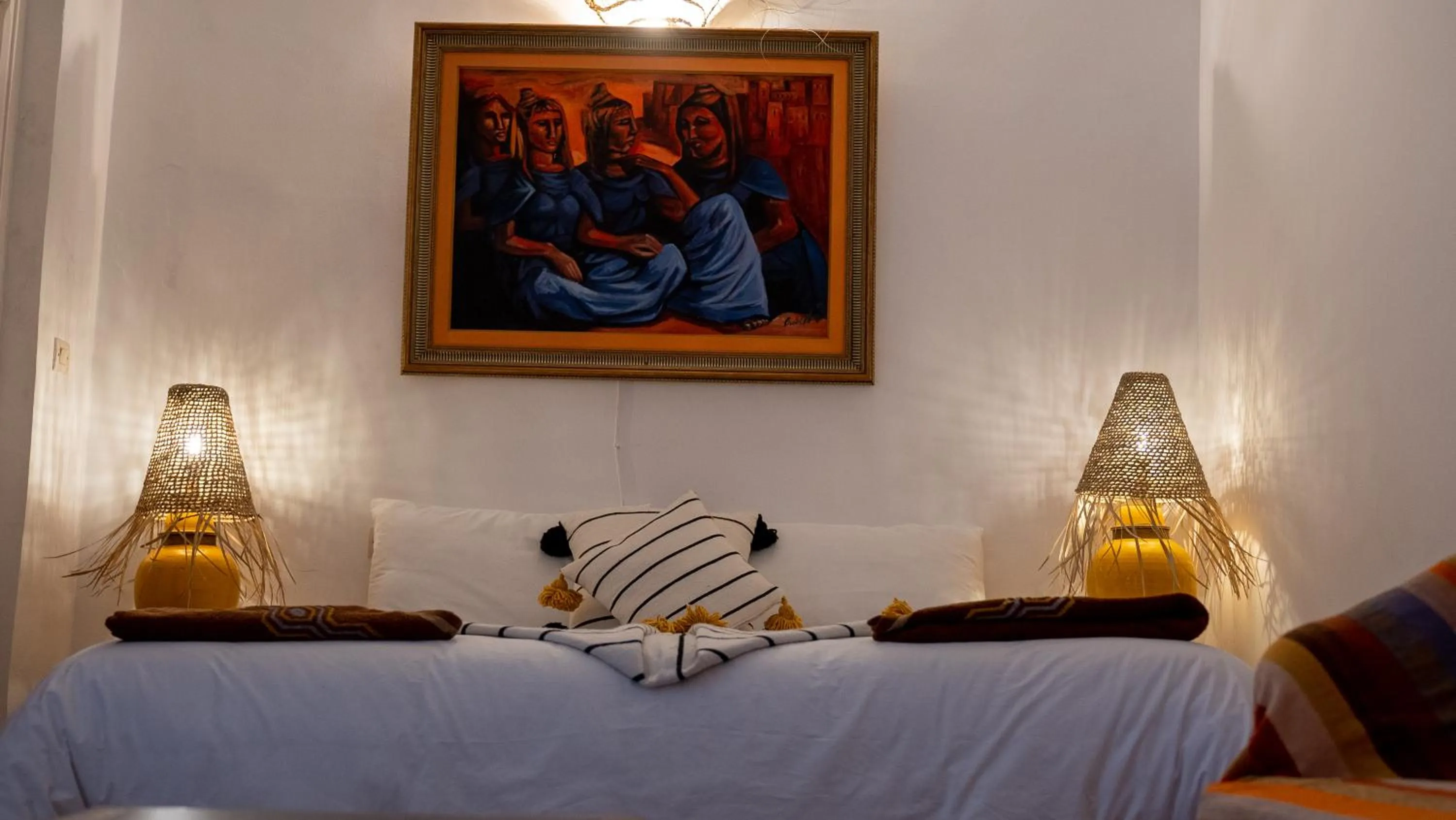 View (from property/room), Bed in Riad Dar Zayna