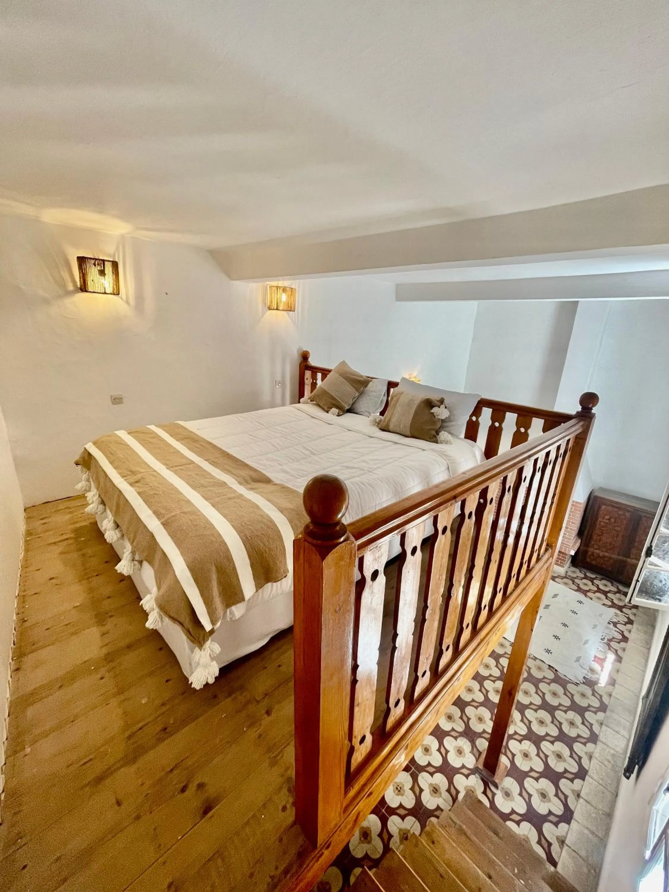 Bed in Riad Dar Zayna