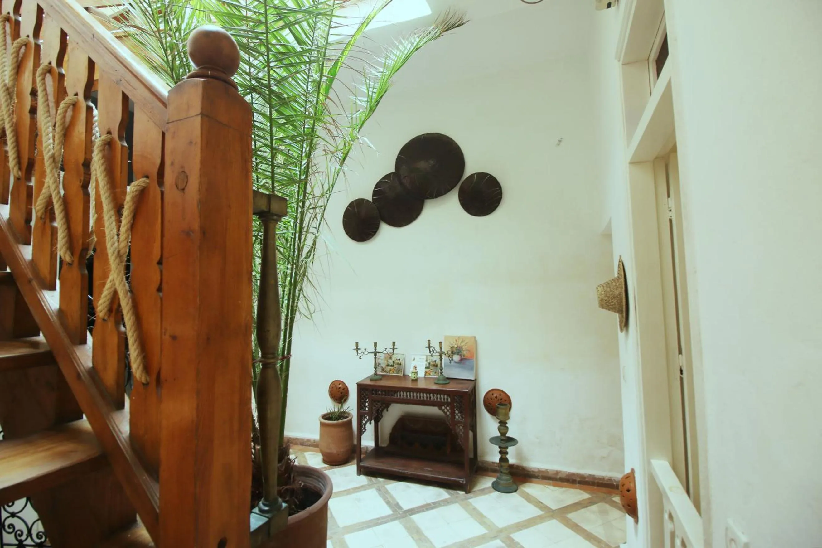 Decorative detail in Riad Dar Zayna