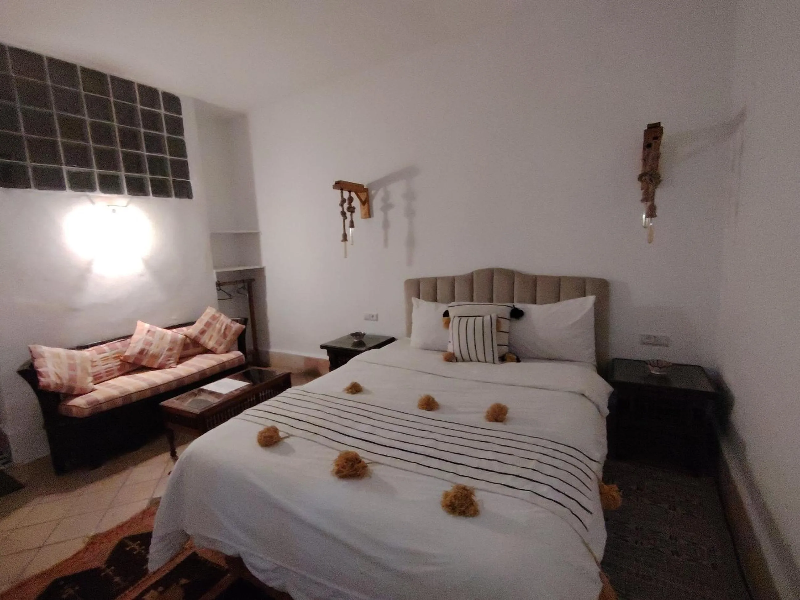 Bed in Riad Dar Zayna