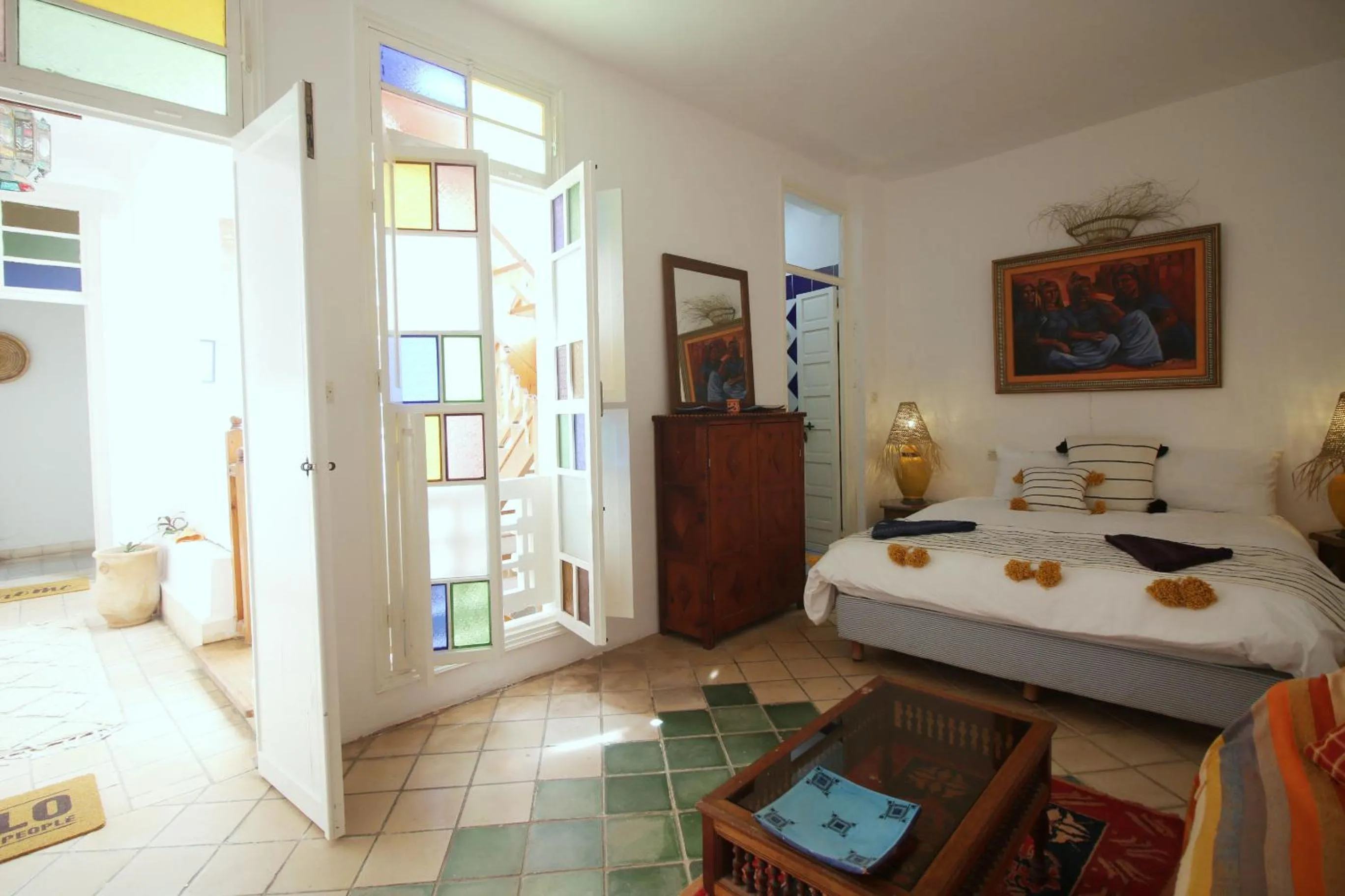 View (from property/room), Bed in Riad Dar Zayna