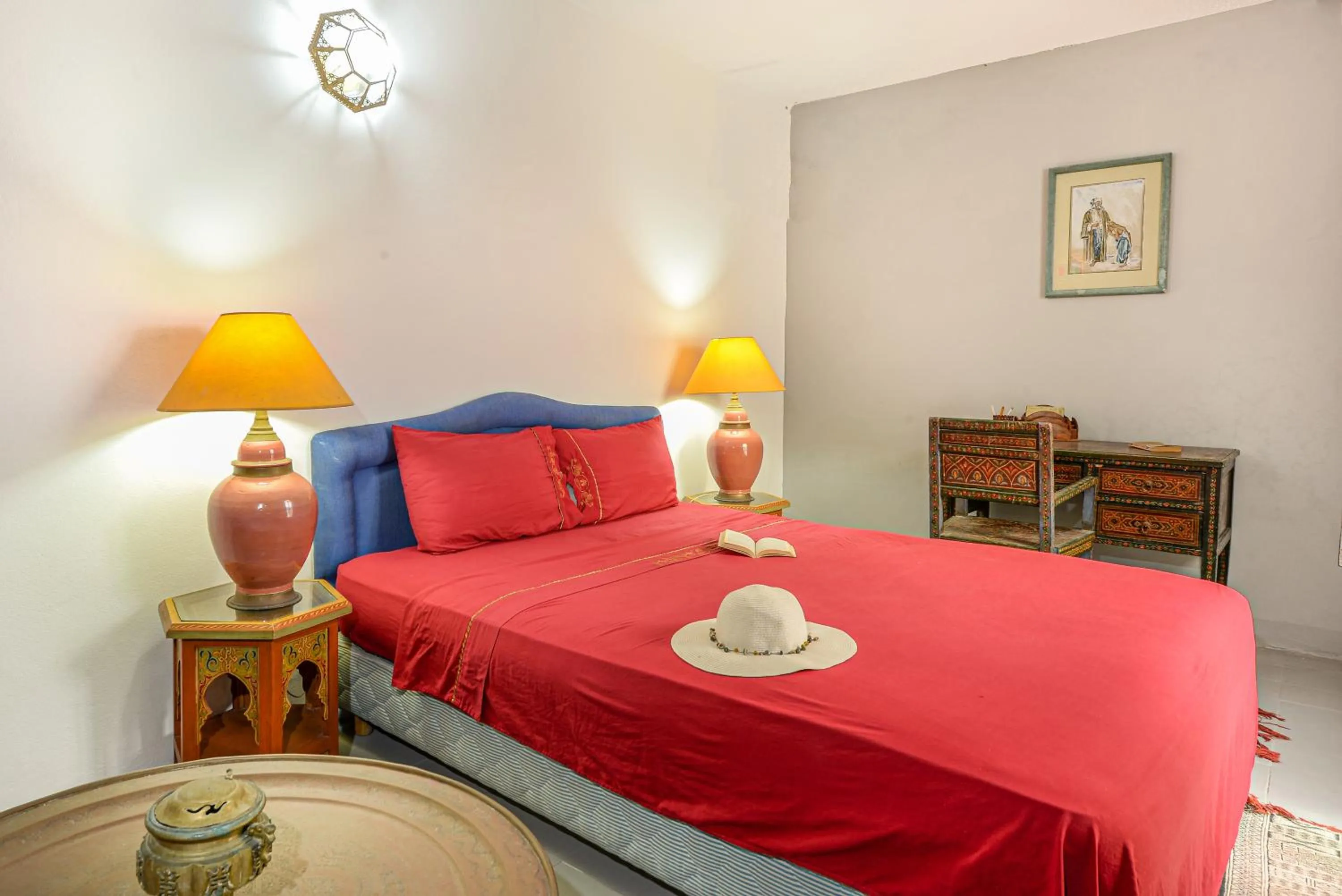 Bed in Riad Dar Zayna