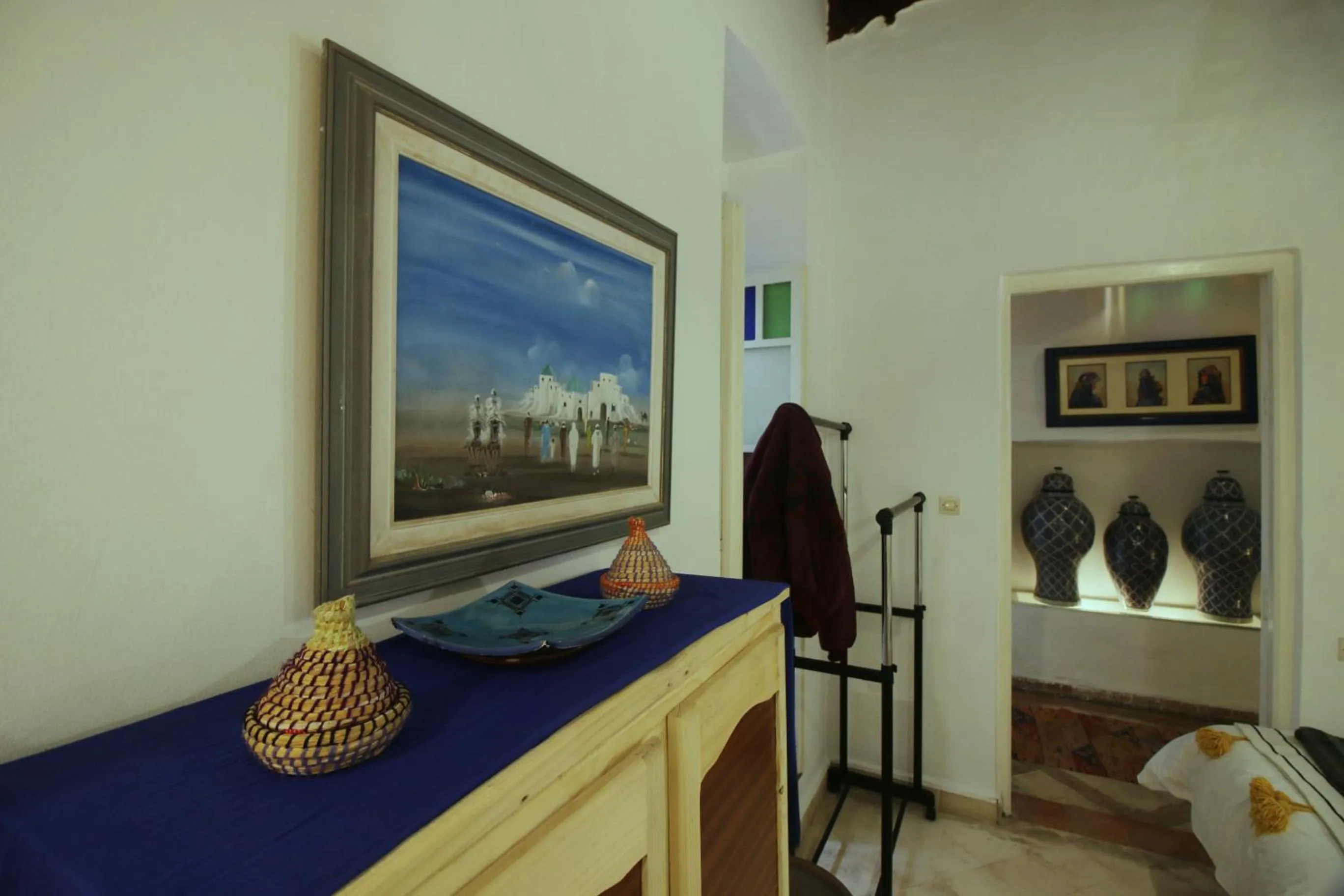 Decorative detail in Riad Dar Zayna