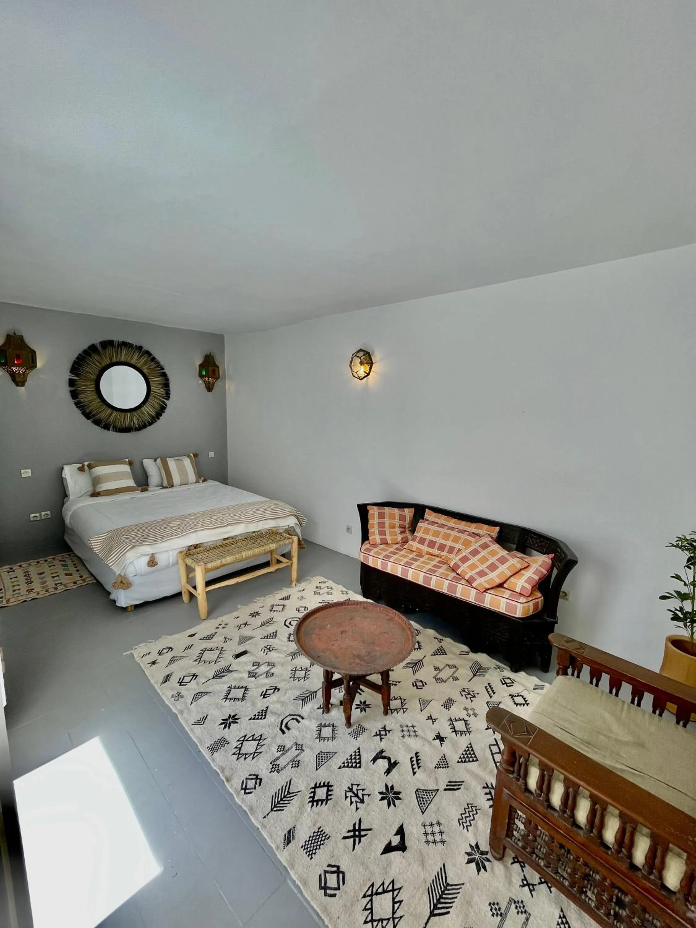 Bed in Riad Dar Zayna