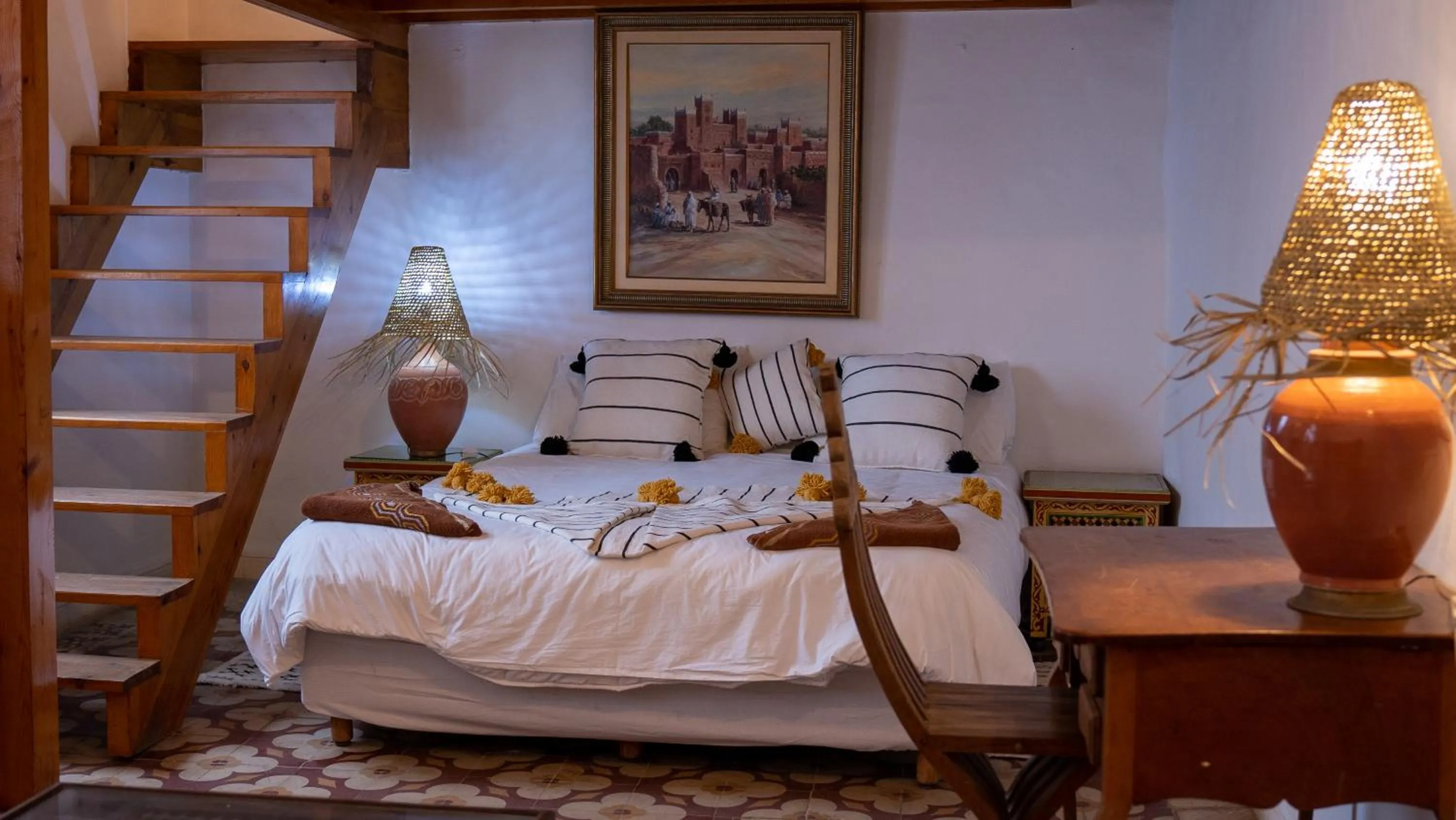 Photo of the whole room, Bed in Riad Dar Zayna