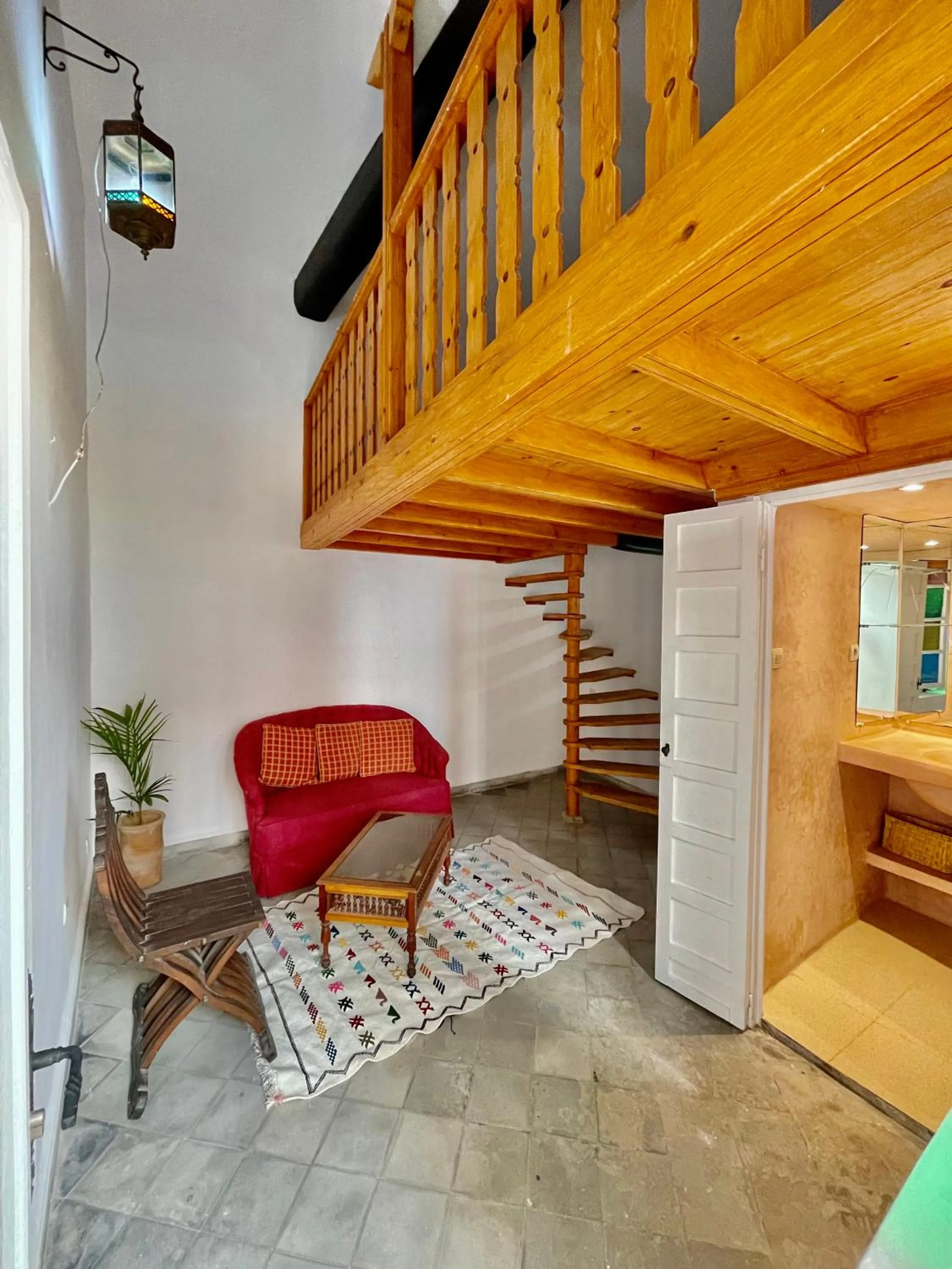 Seating area in Riad Dar Zayna