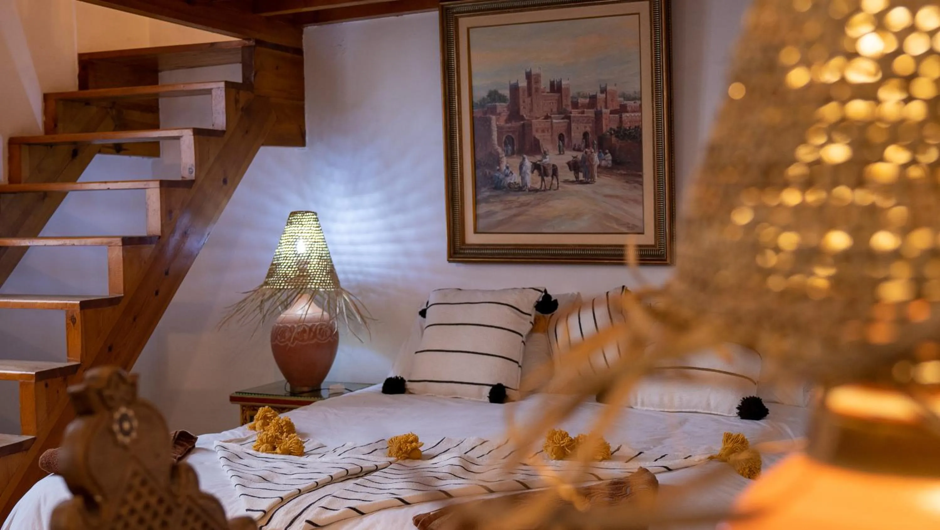 Photo of the whole room, Bed in Riad Dar Zayna