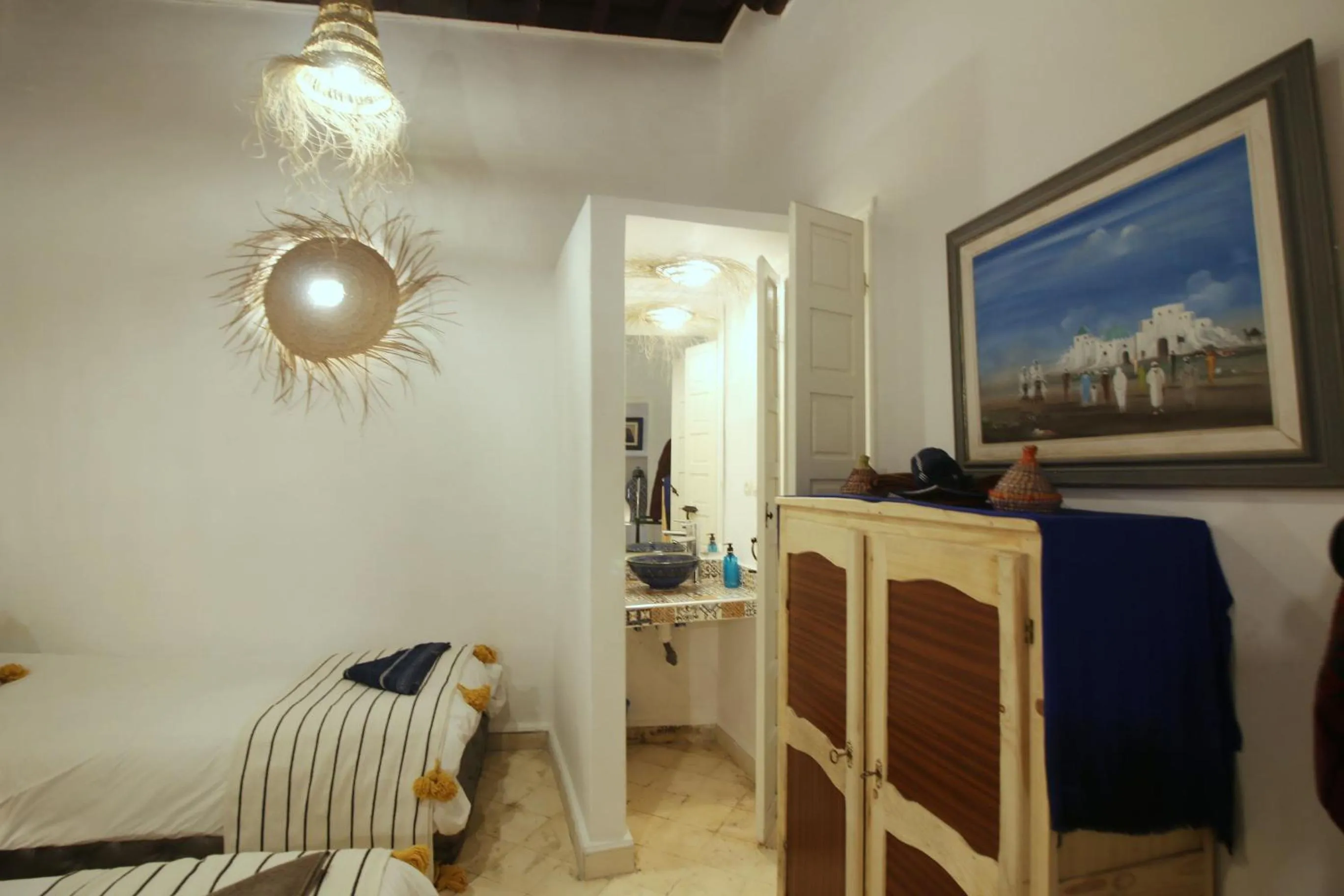 View (from property/room), Bed in Riad Dar Zayna