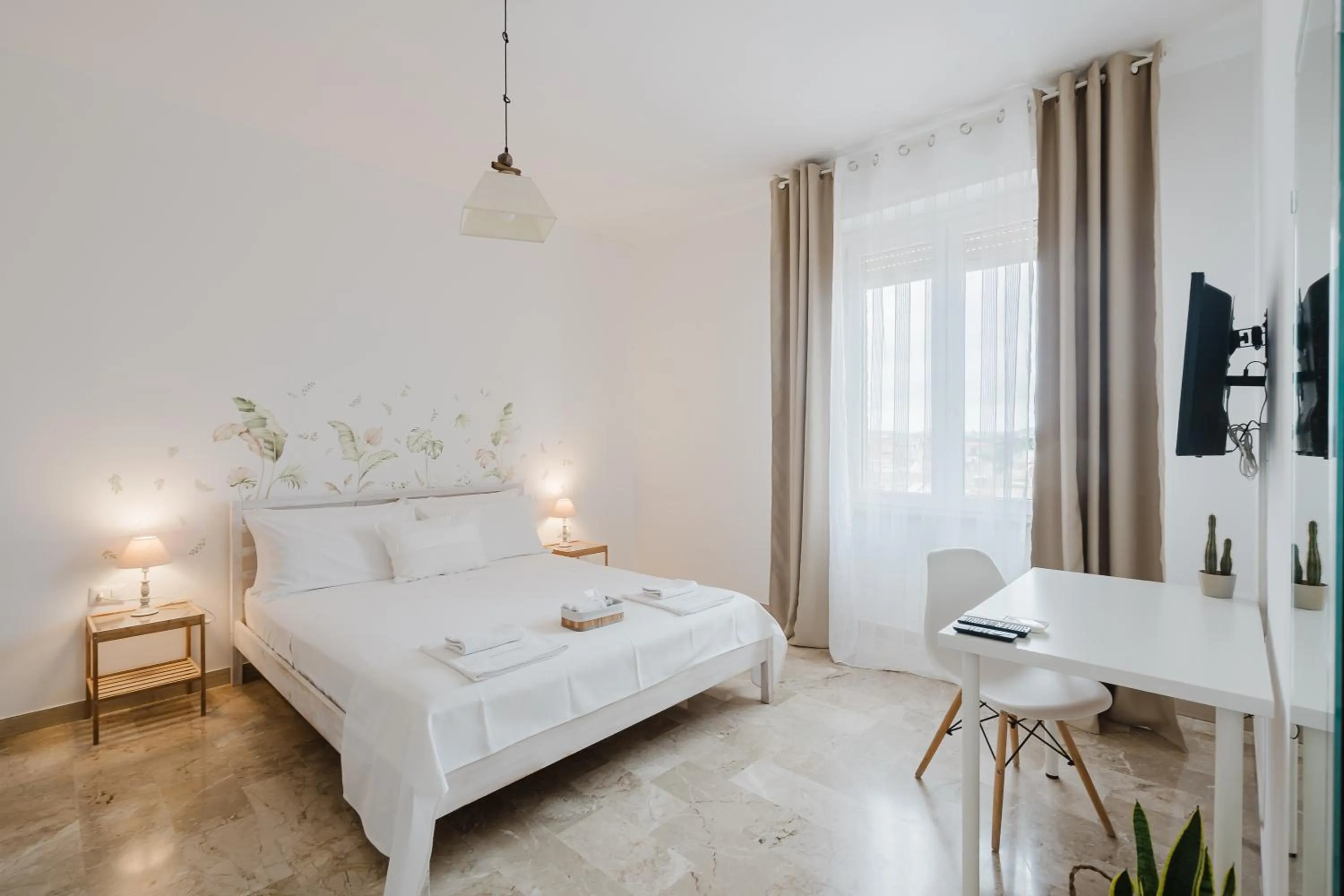 Bed in B&B La finestra sul porto