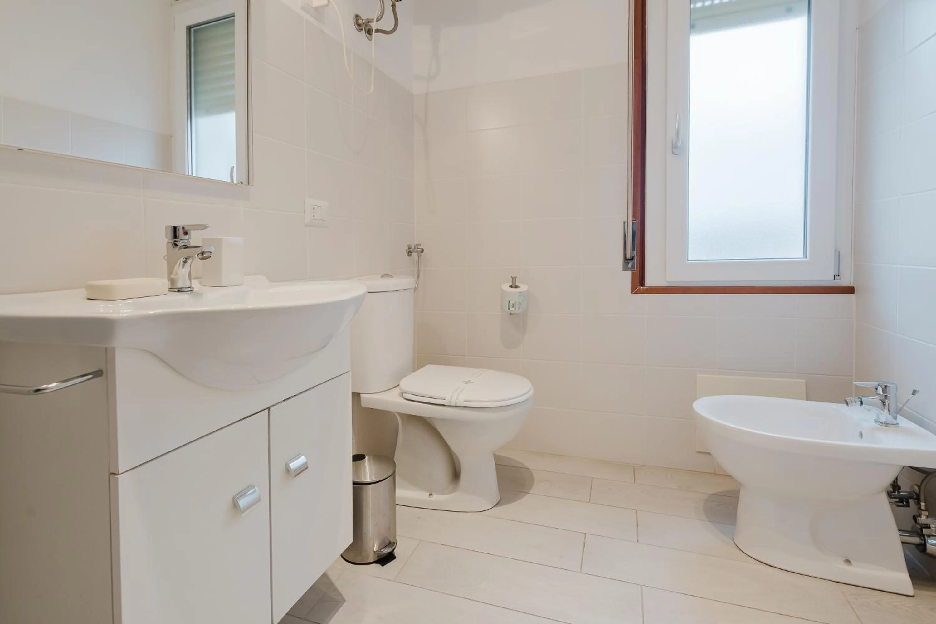 Bathroom in B&B La finestra sul porto