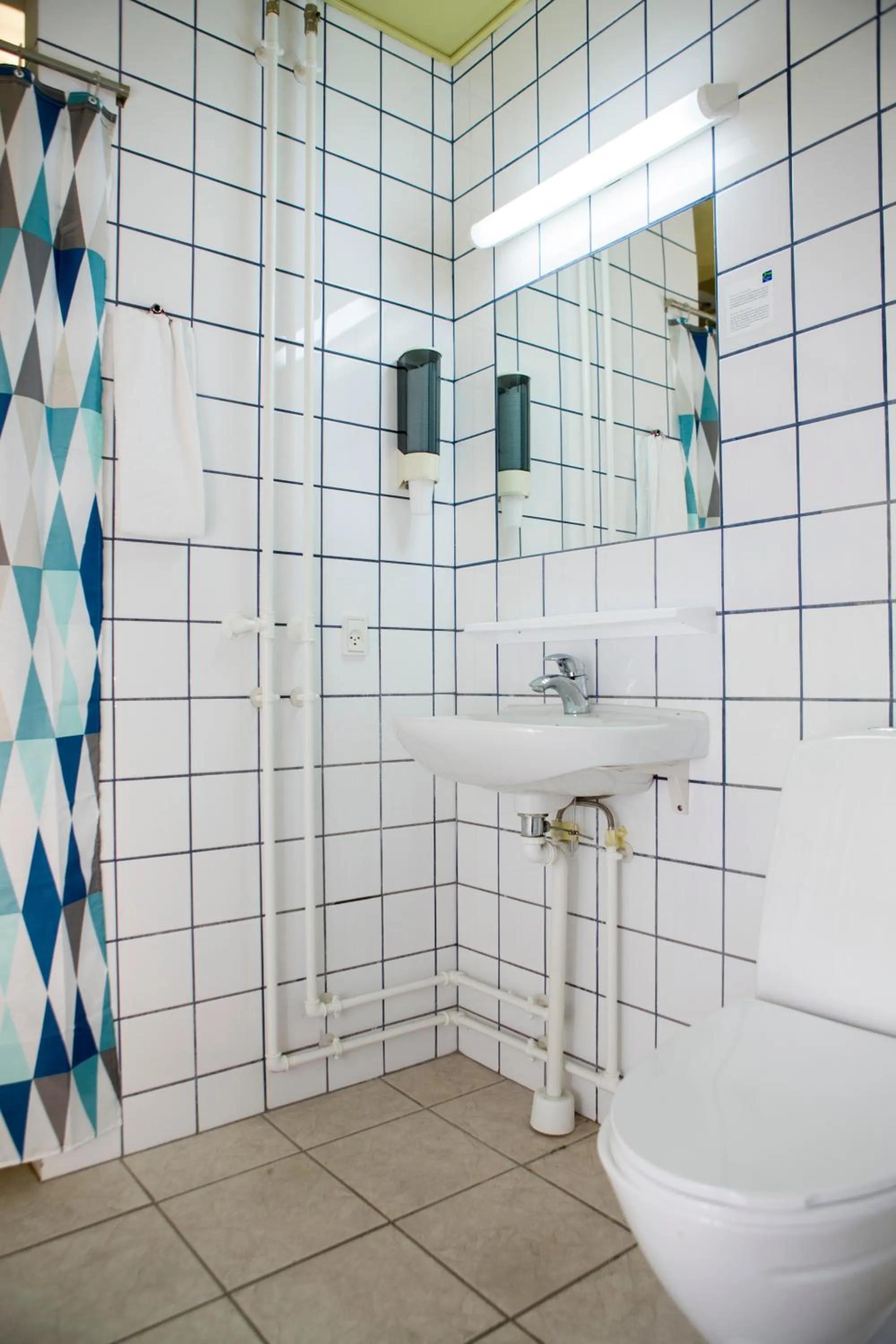 Shower in Wittrup Motel