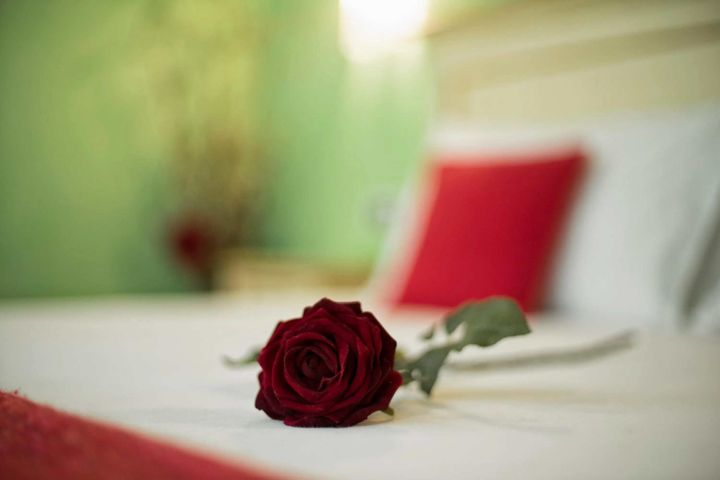 Decorative detail, Bed in Navona Tower Relais