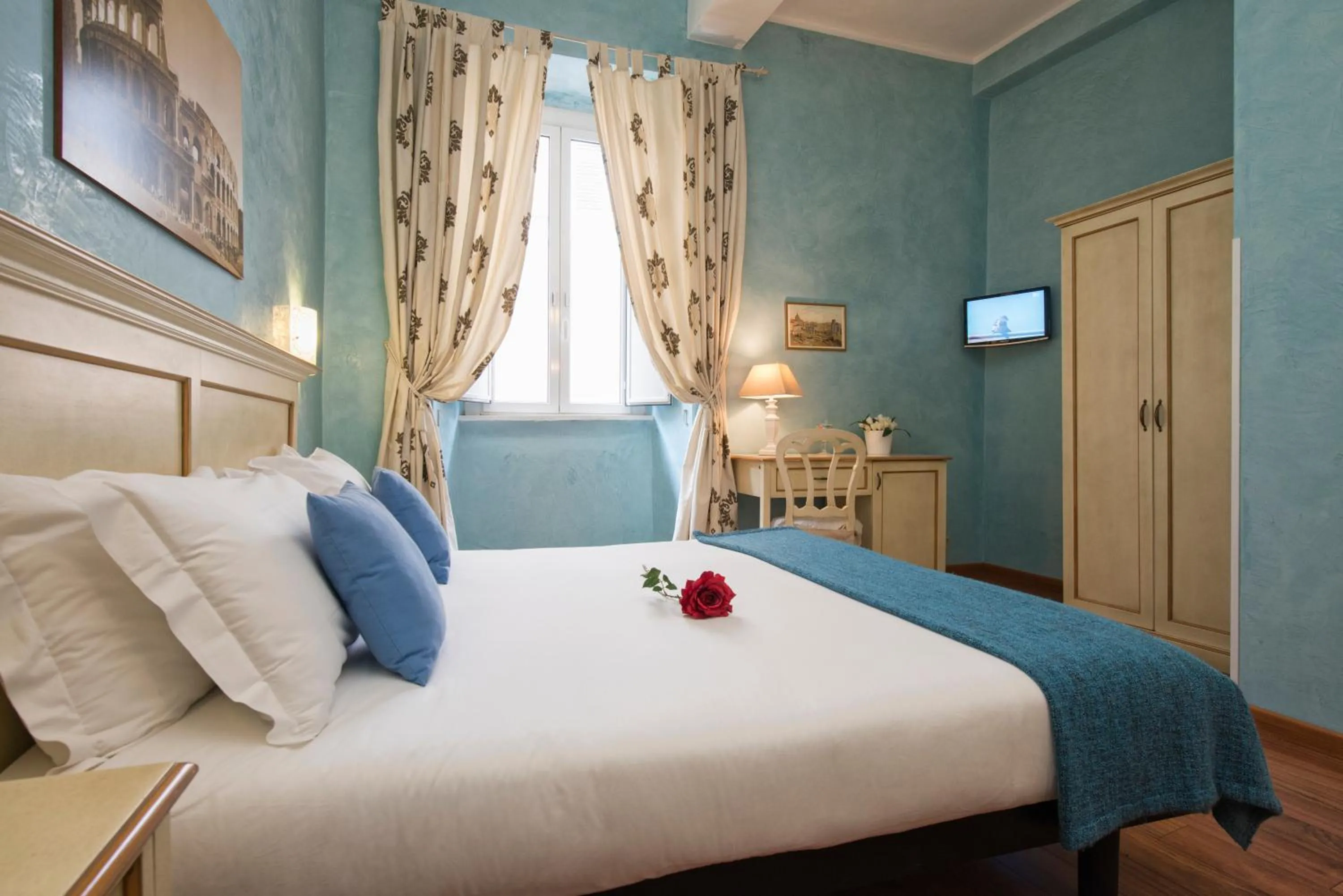 Bedroom, Bed in Navona Tower Relais