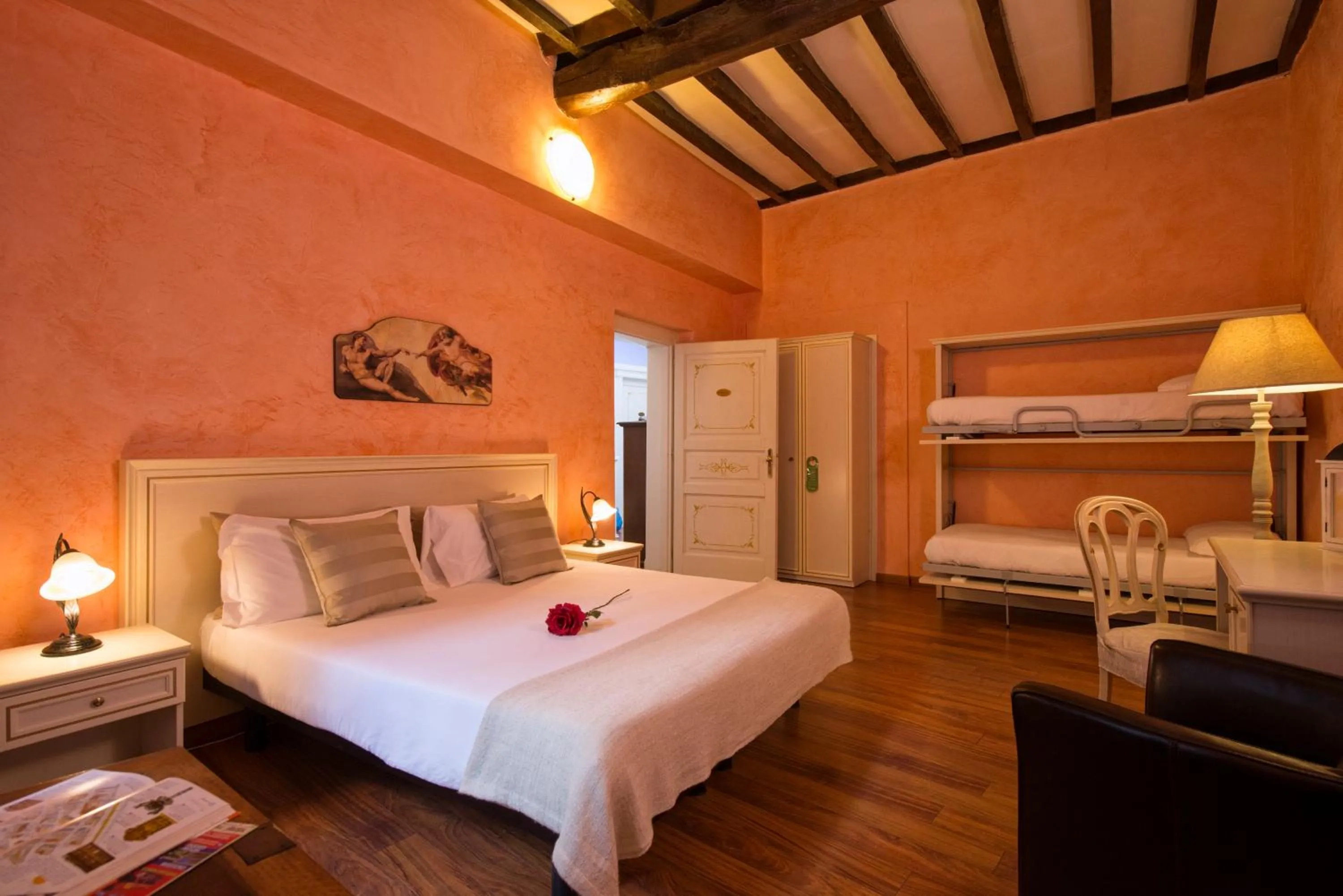 Bedroom, Bed in Navona Tower Relais