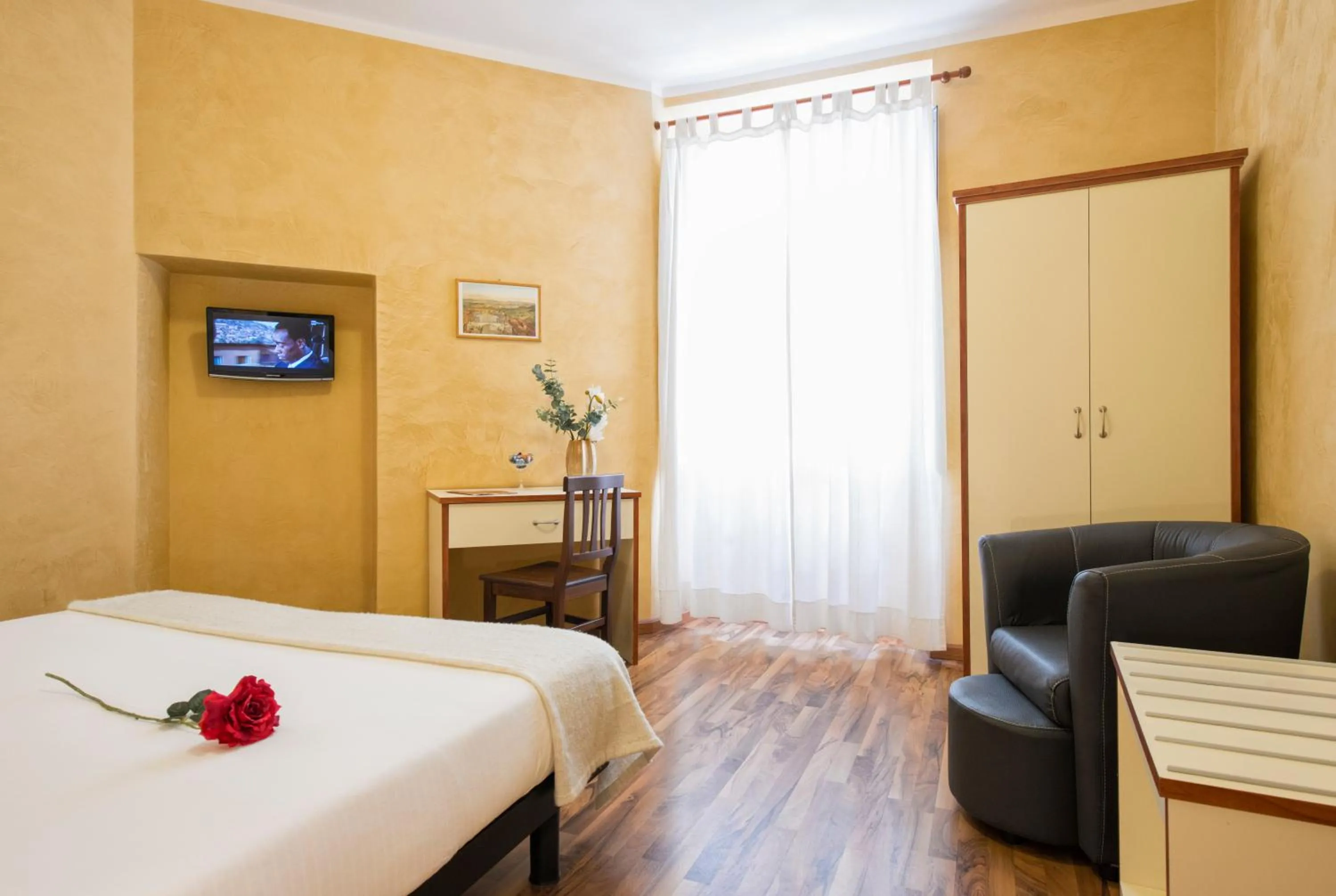 Bedroom, Bed in Navona Tower Relais