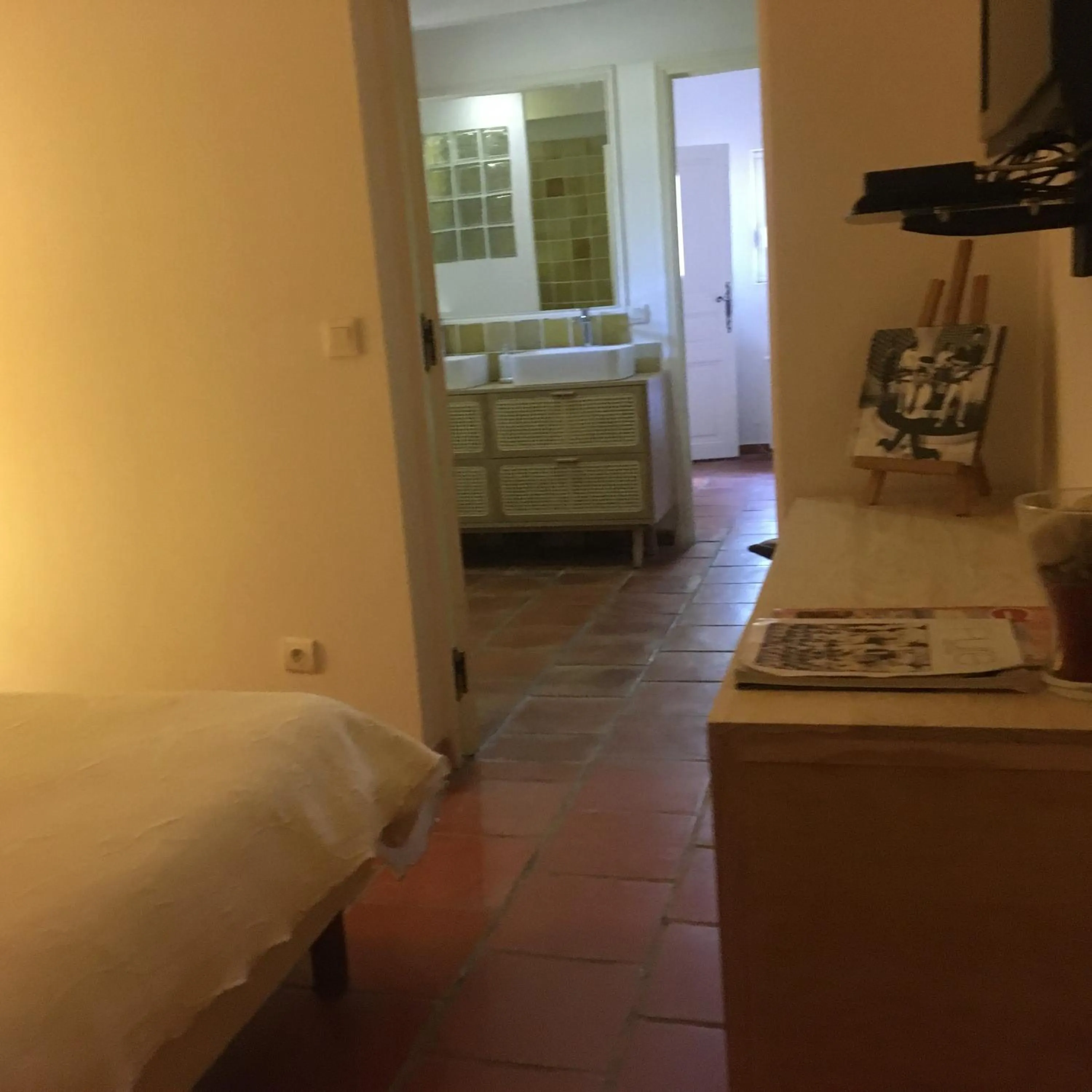 Bedroom in Clos des Vignes Pampelonne Vineyard