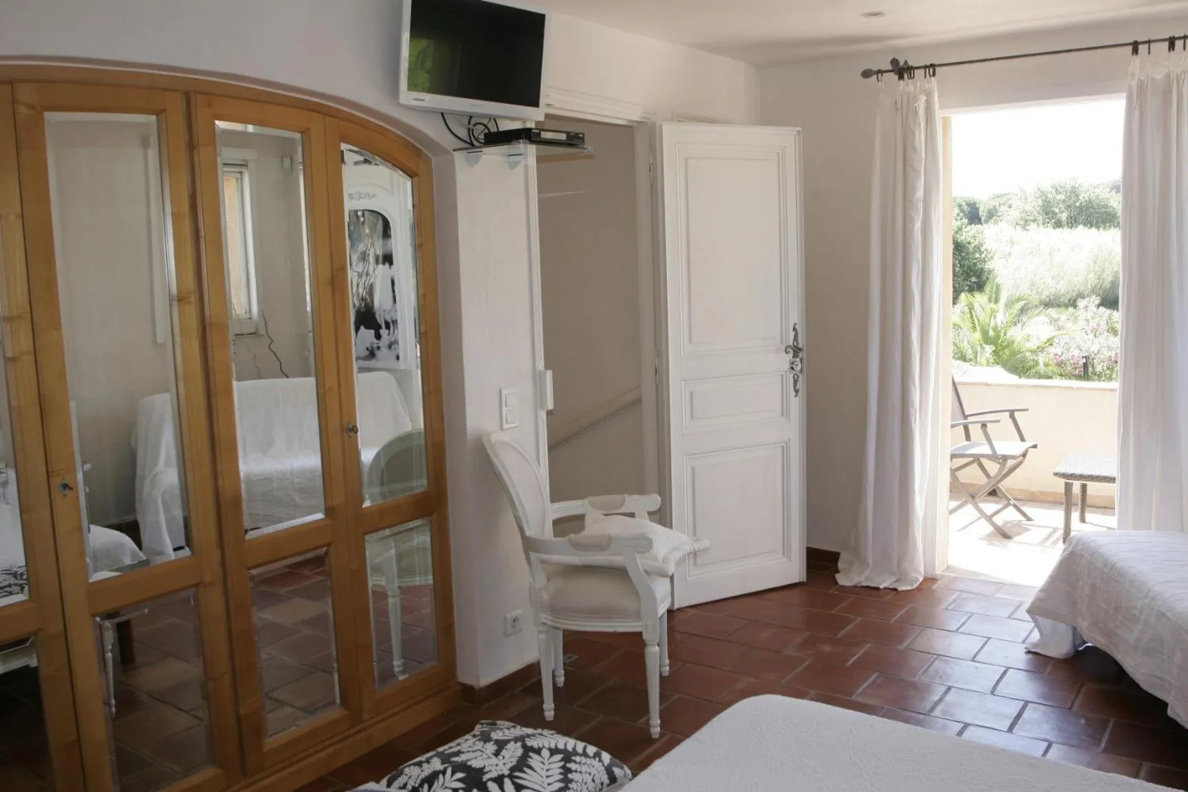 Balcony/Terrace in Clos des Vignes Pampelonne Vineyard
