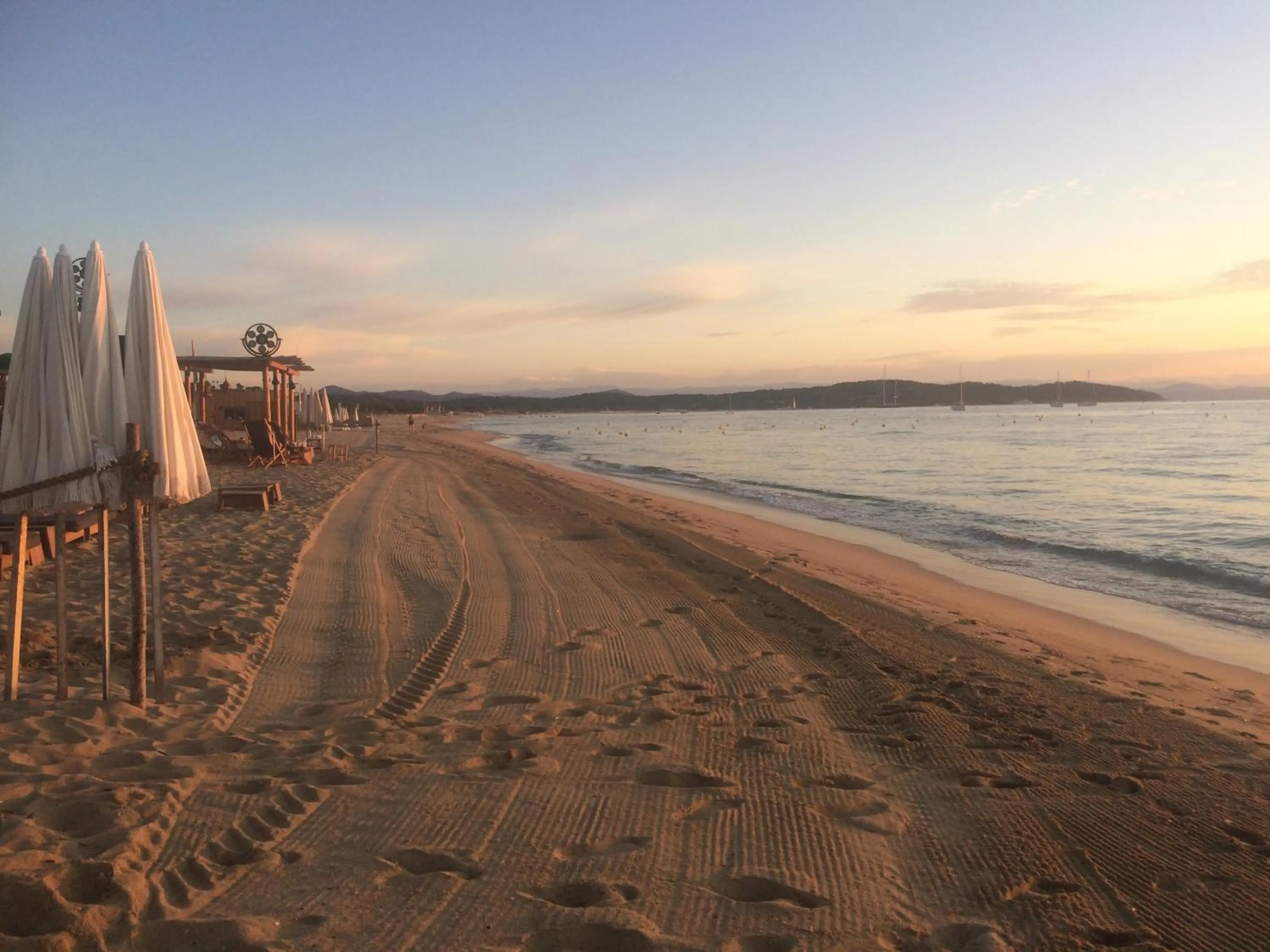 Natural landscape in Clos des Vignes Pampelonne Vineyard