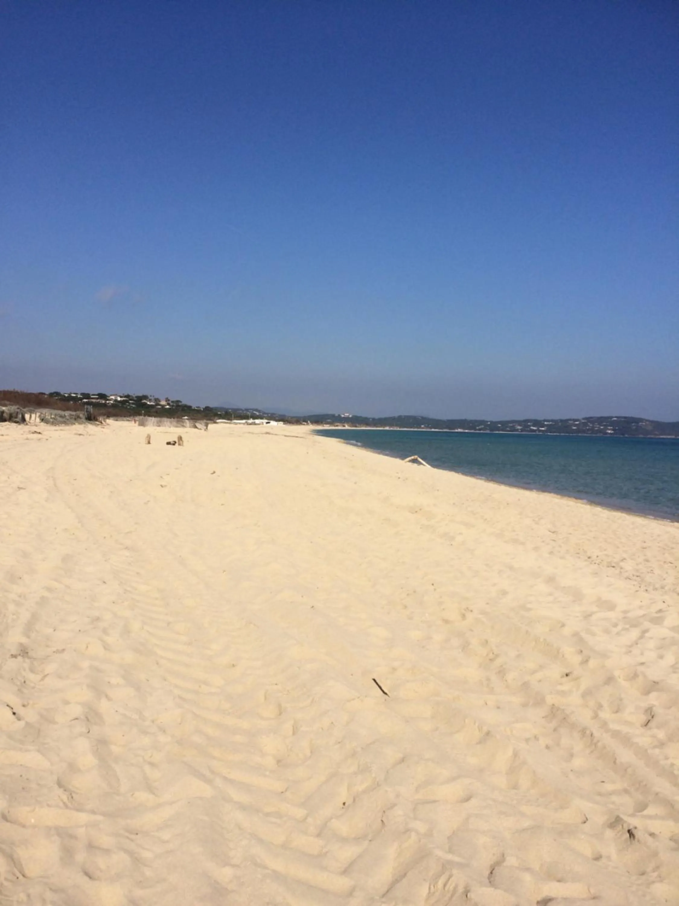 Beach in Clos des Vignes Pampelonne Vineyard