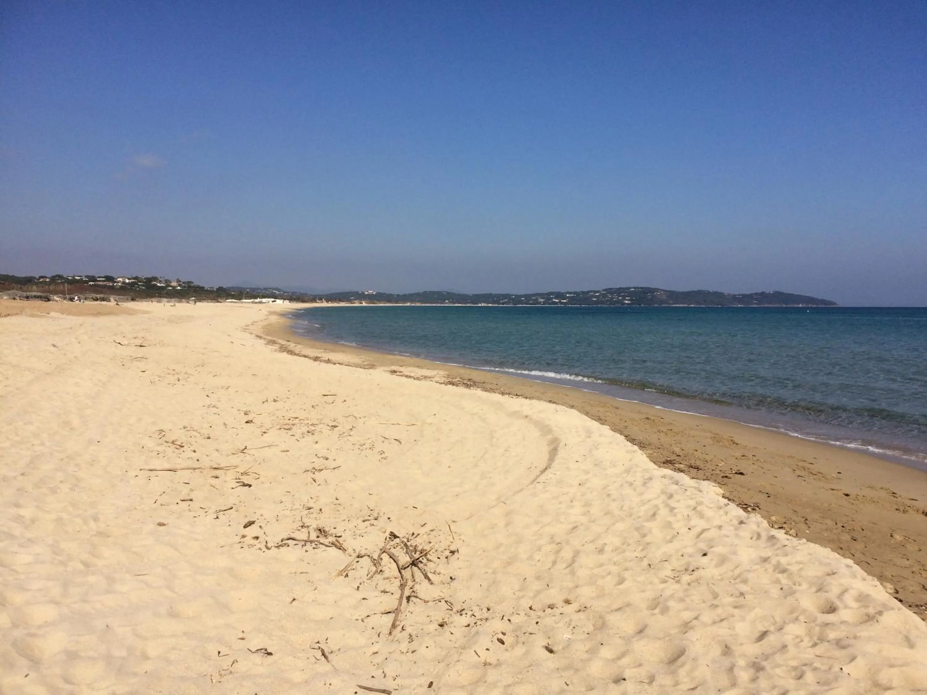 Beach in Clos des Vignes Pampelonne Vineyard