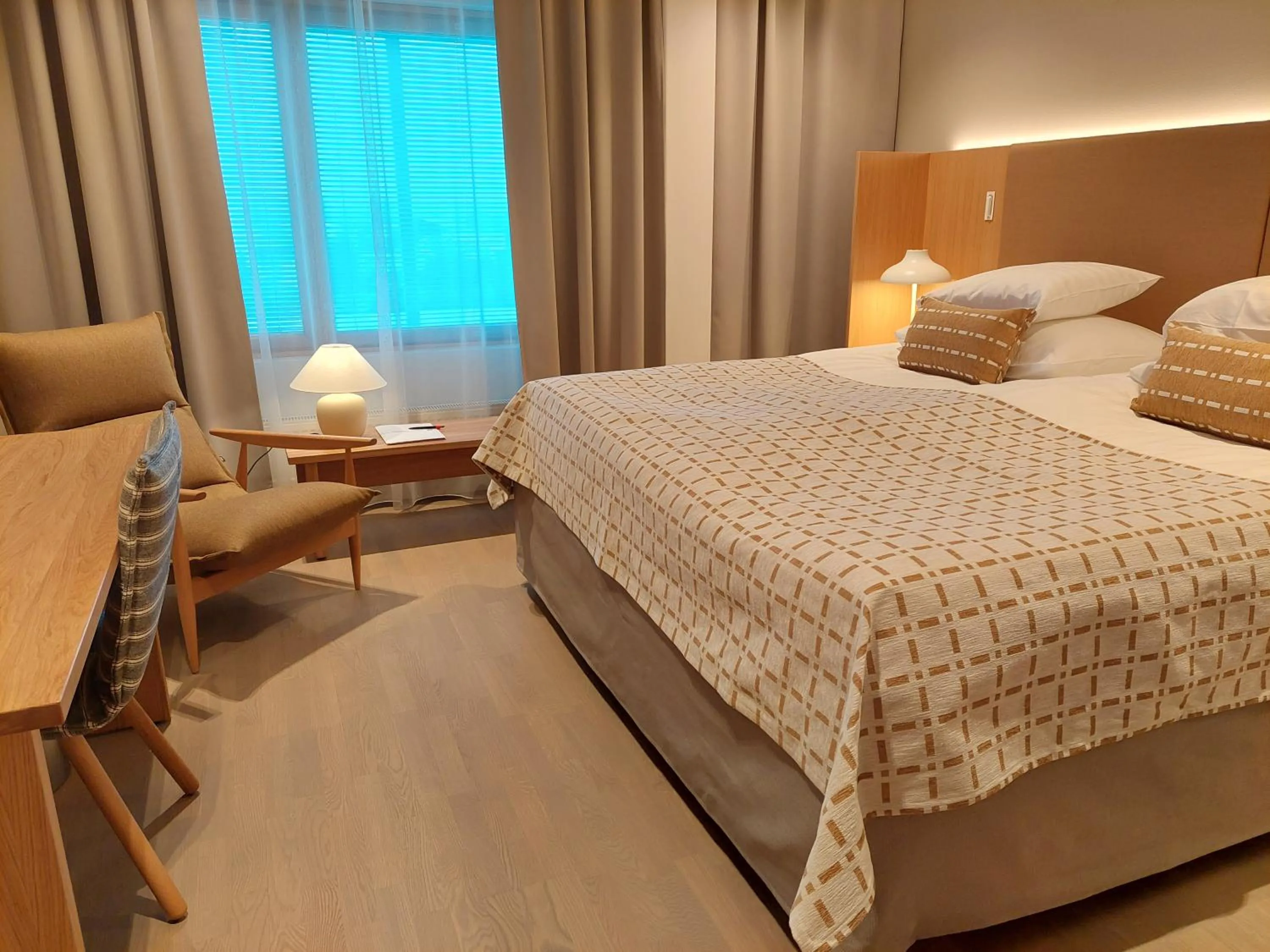 Photo of the whole room, Bed in Original Sokos Hotel Lakeus Seinäjoki