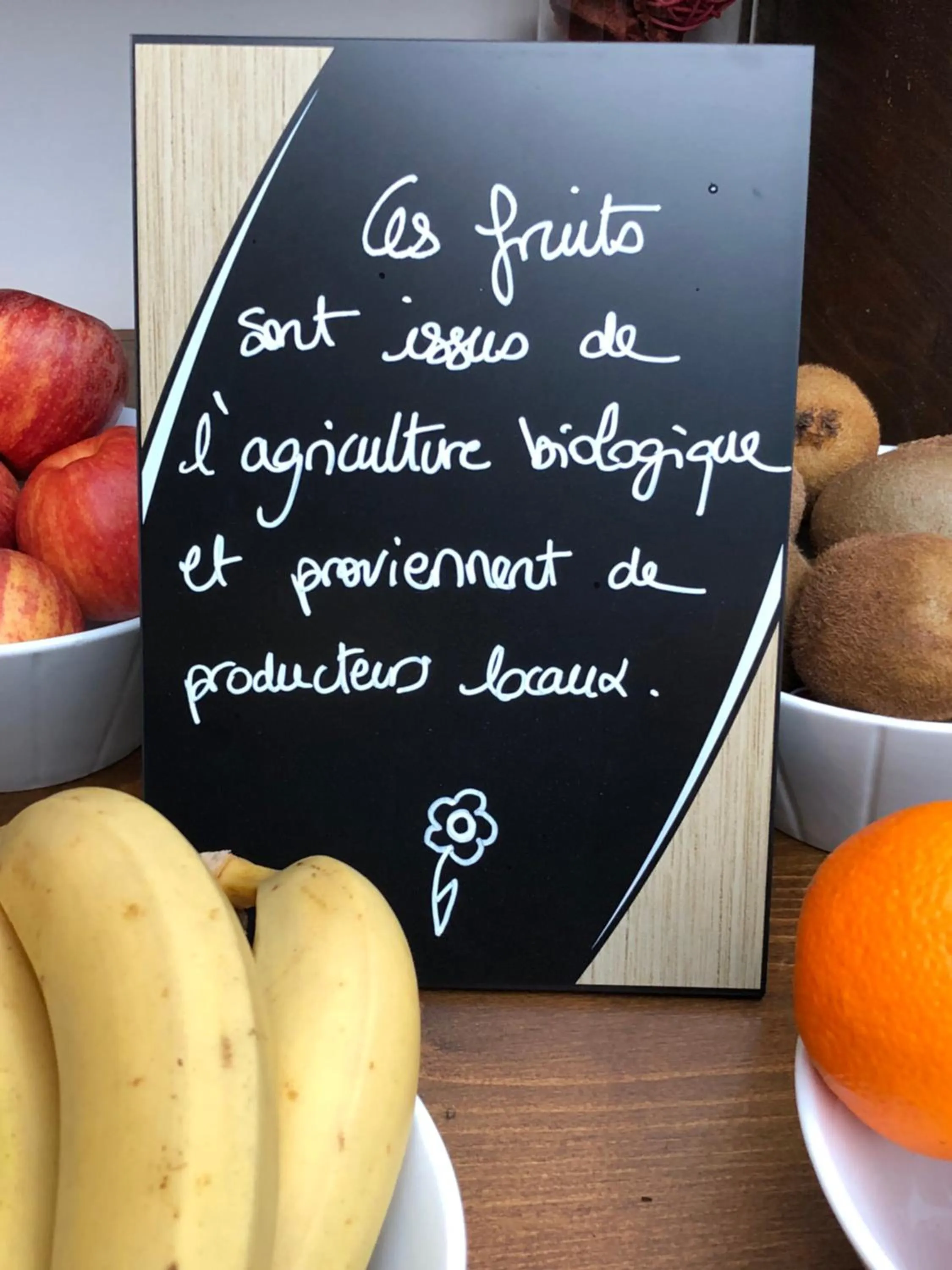 Breakfast in Hôtel Quai des Pontis