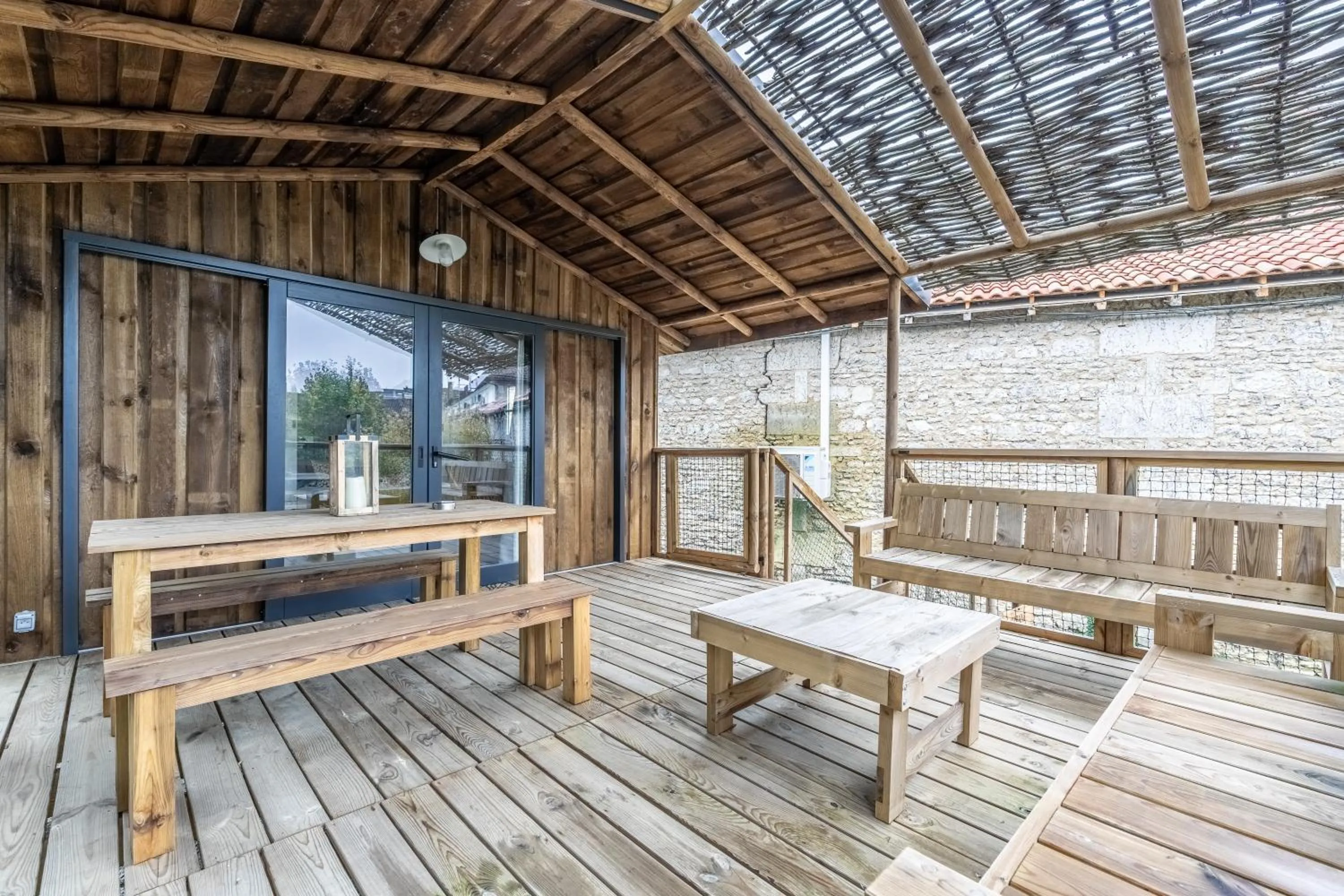 Garden in Hôtel Quai des Pontis