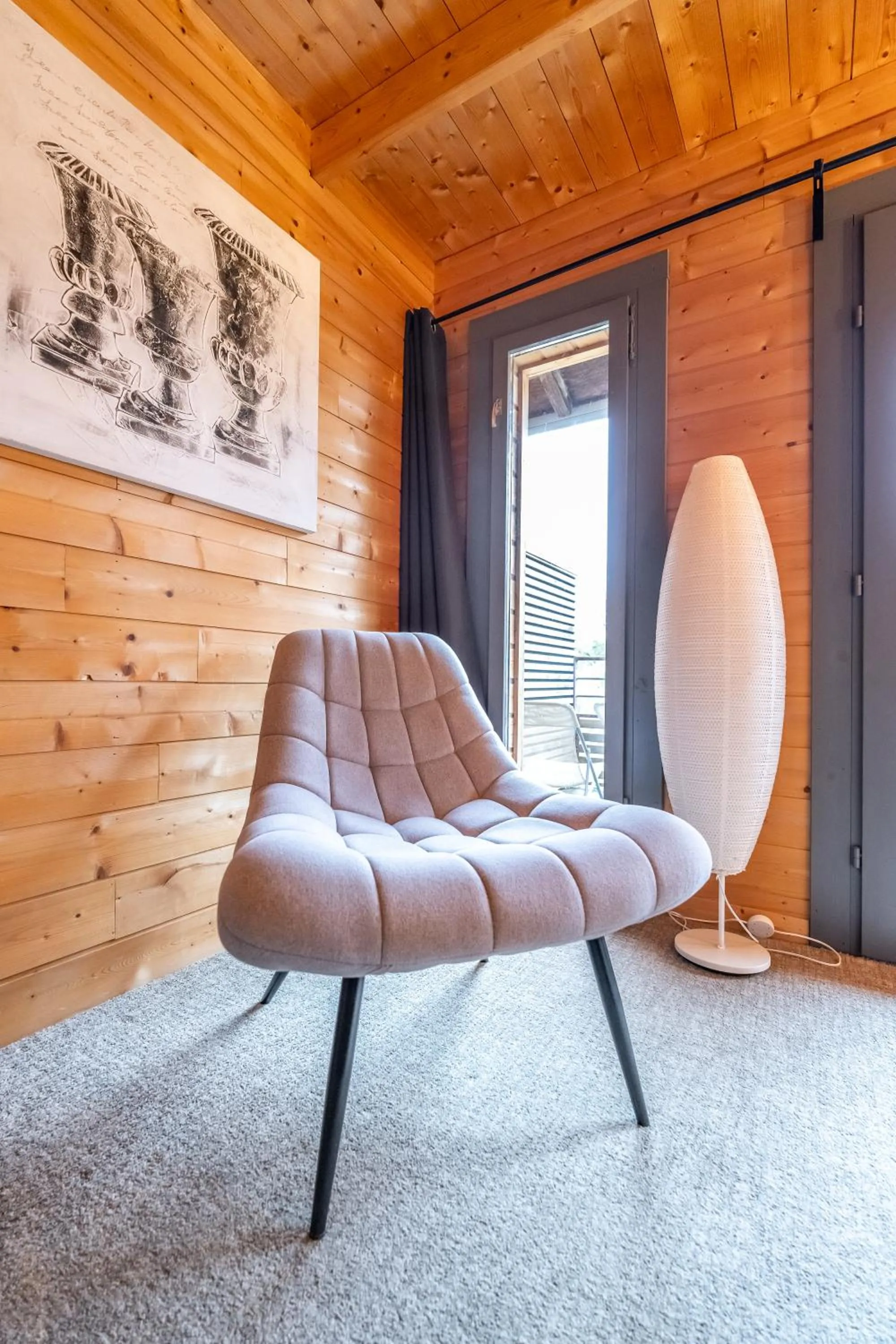 Seating area in Hôtel Quai des Pontis