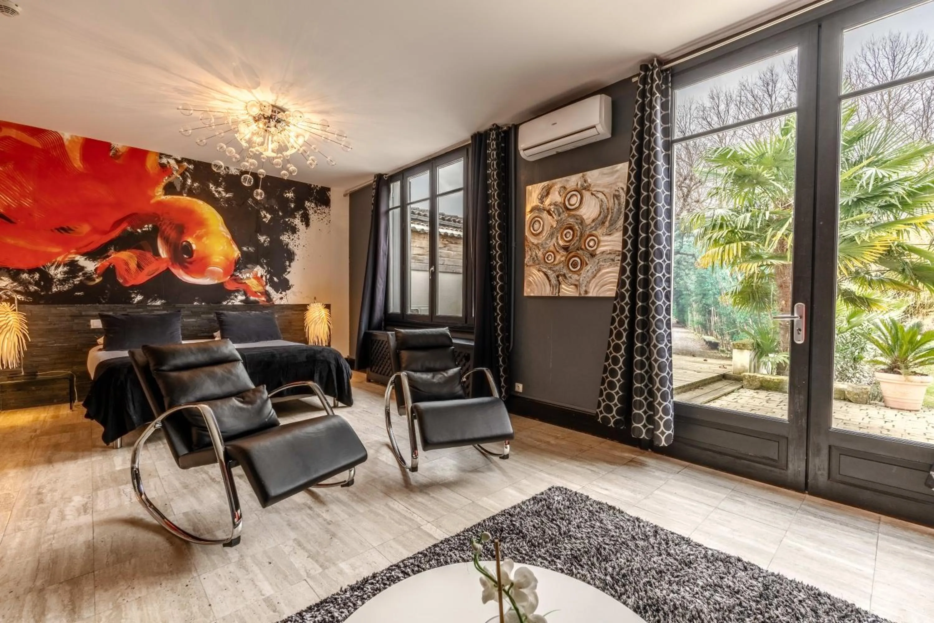 Living room in Hôtel Quai des Pontis