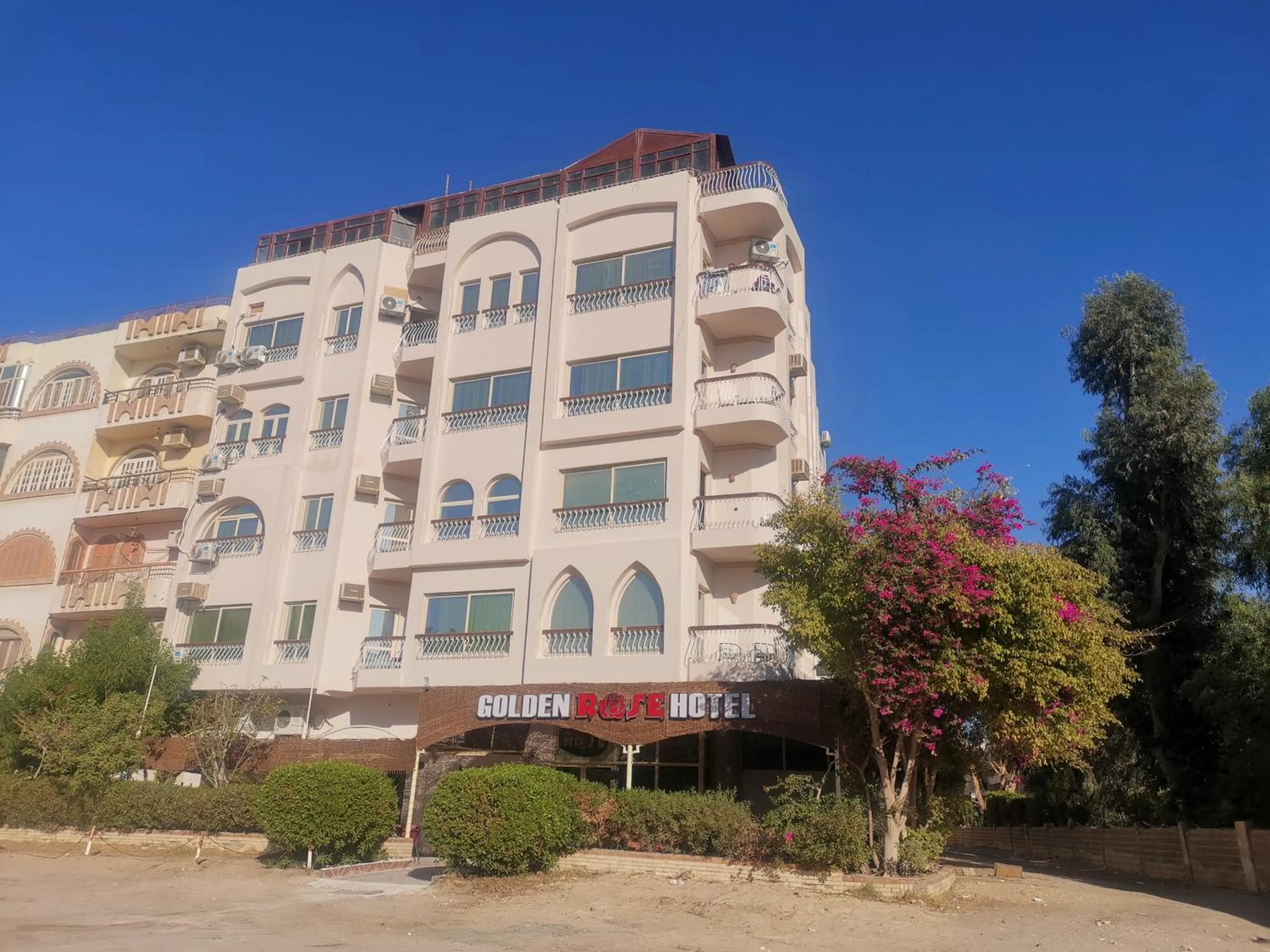 Property building in Golden Rose Hotel