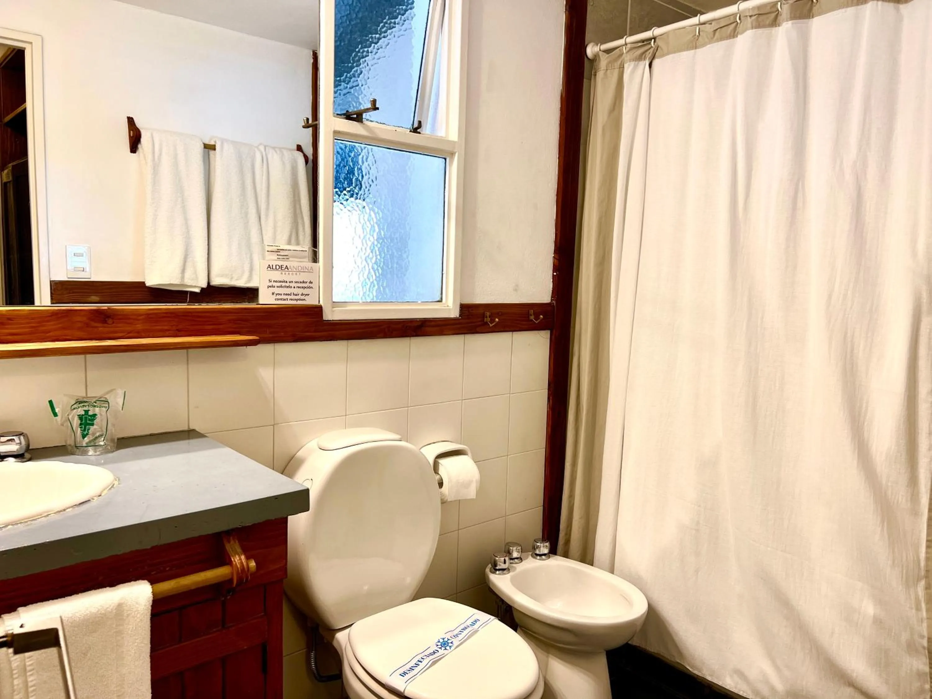 Toilet in Aldea Andina Hotel&Spa