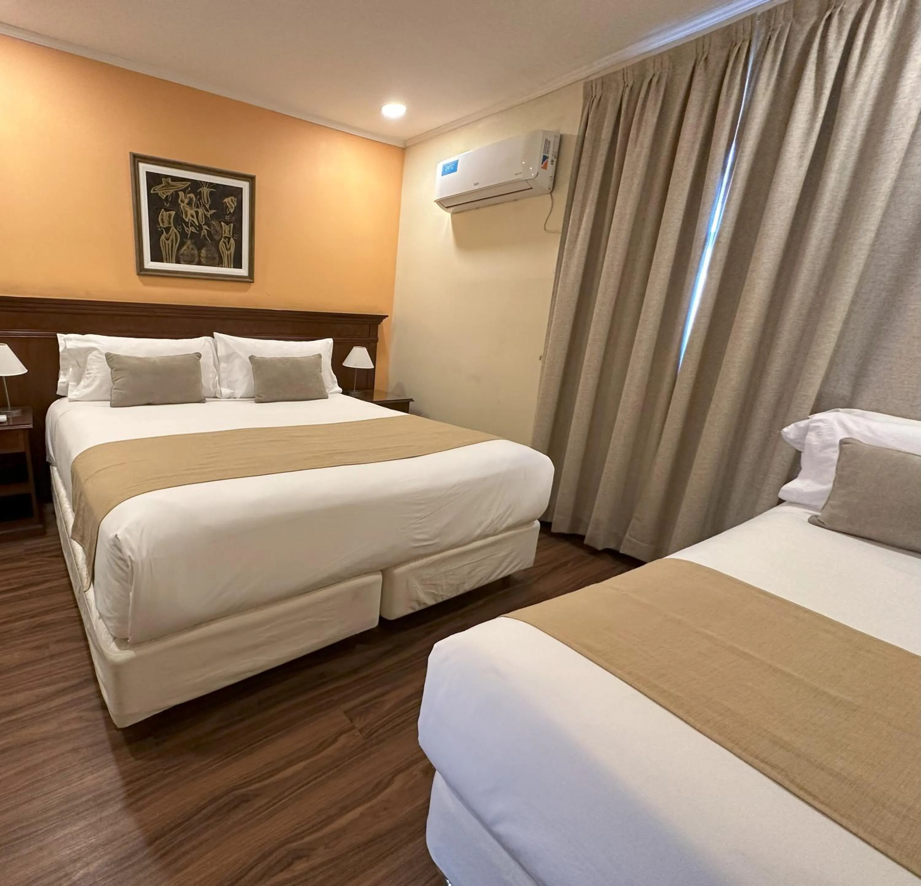 Bed in Ritz Hotel Mendoza