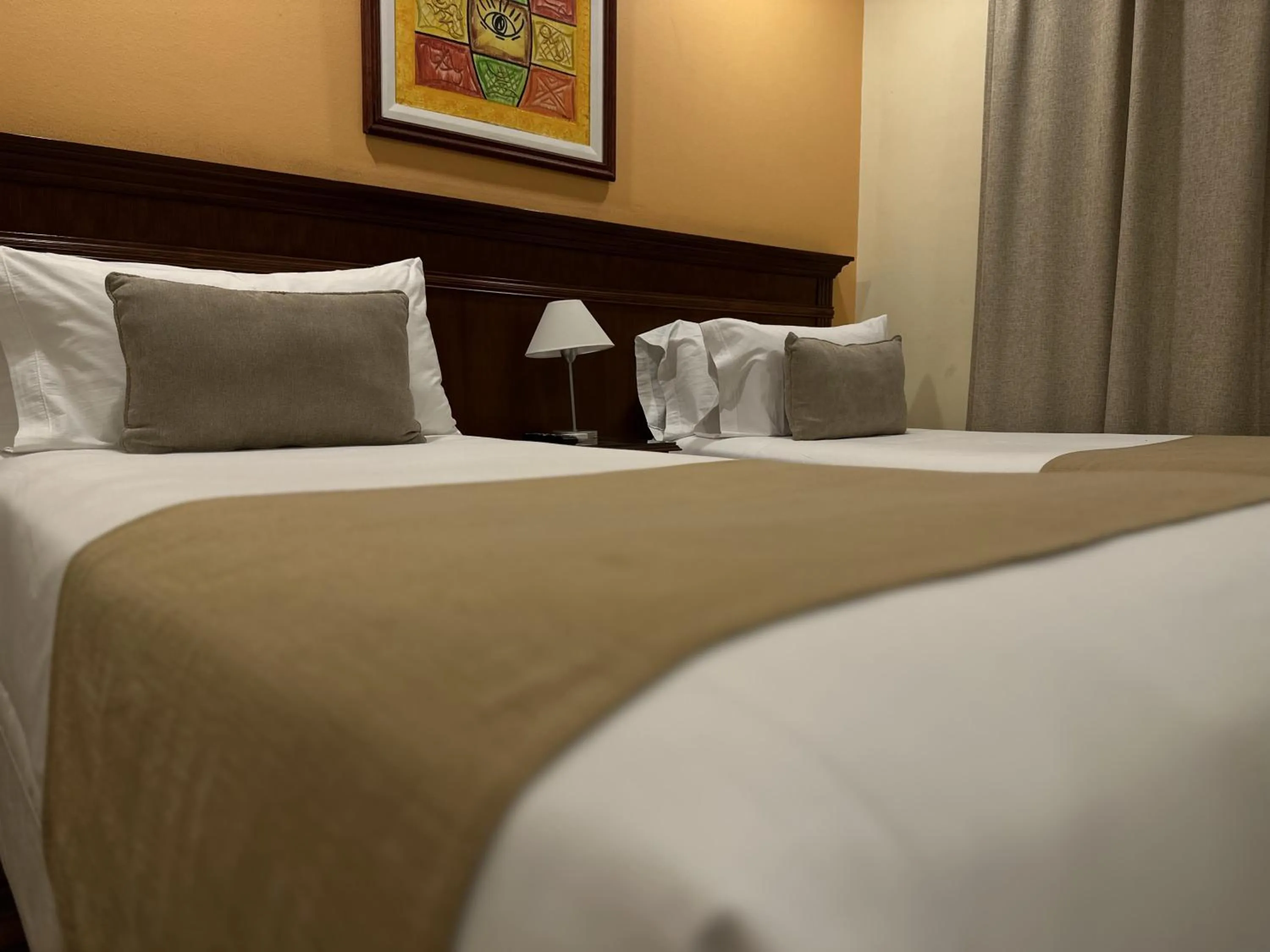 Bed in Ritz Hotel Mendoza