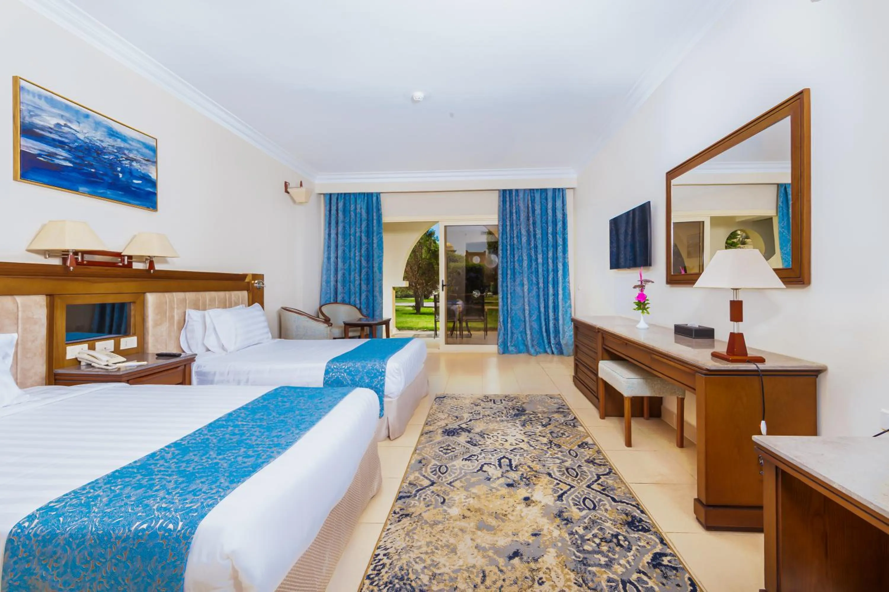 Bedroom, Bed in Serenity Alpha Beach - Ex Serenity Makadi Beach