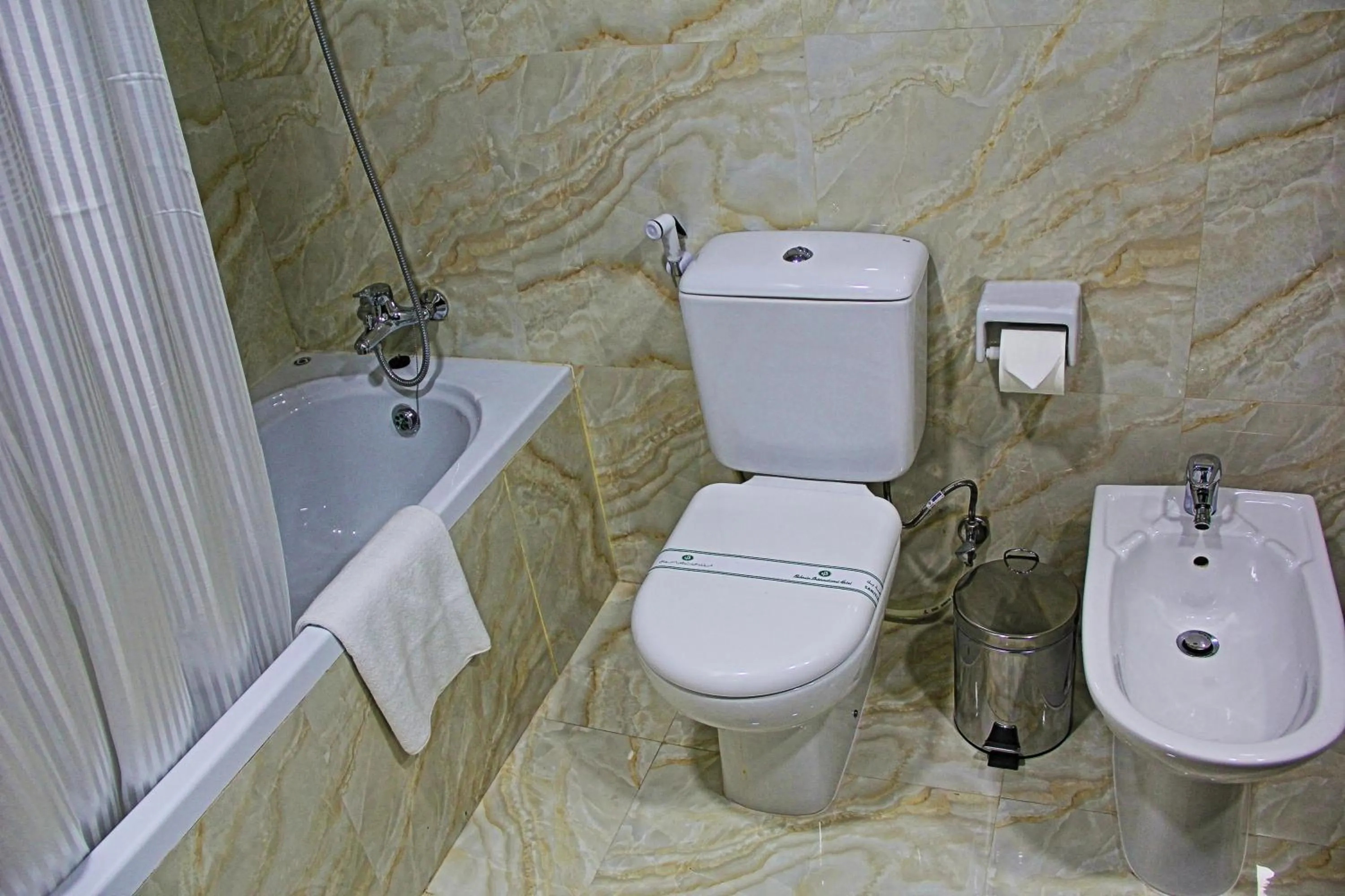 Toilet in Bahrain International Hotel