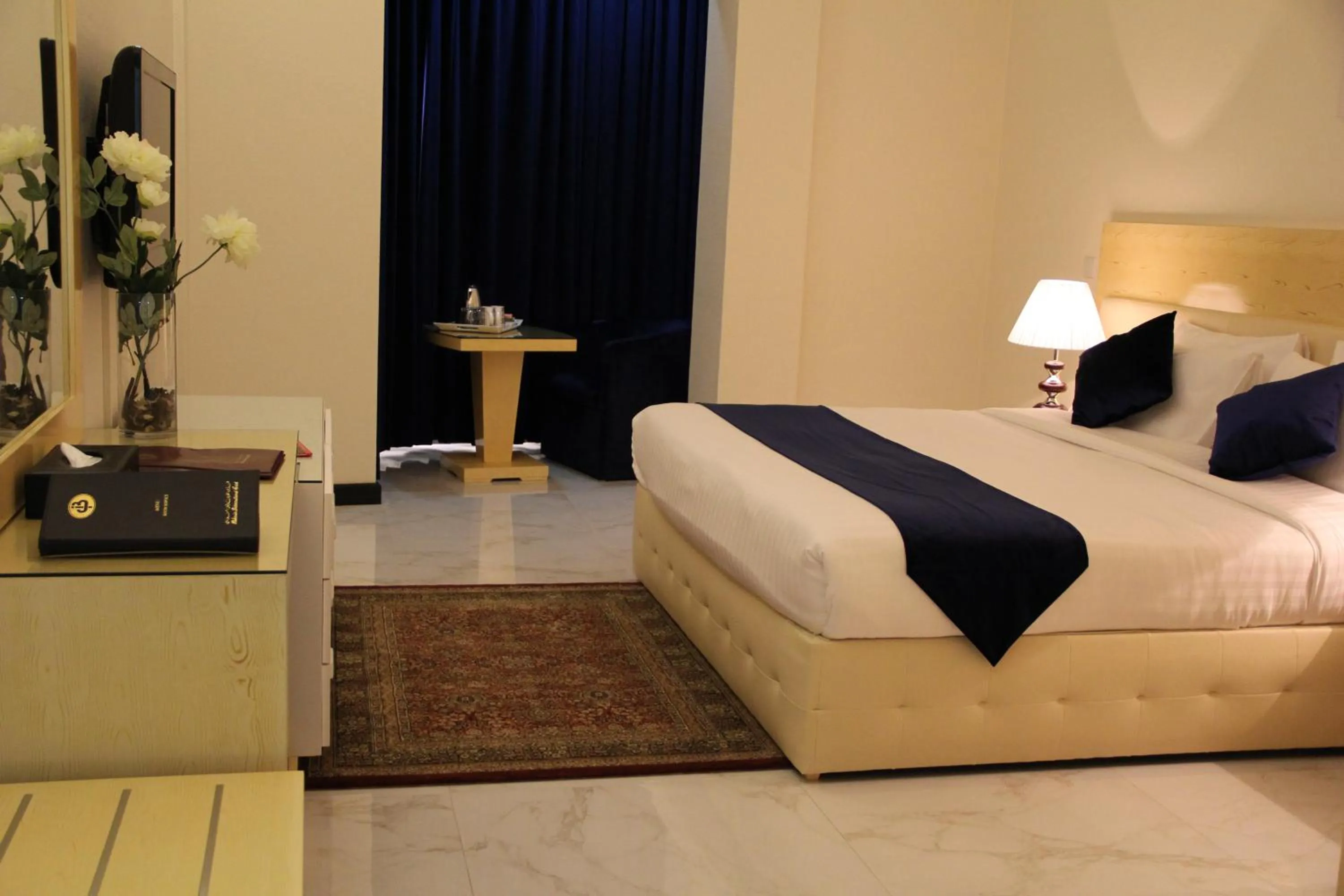 Bed in Bahrain International Hotel