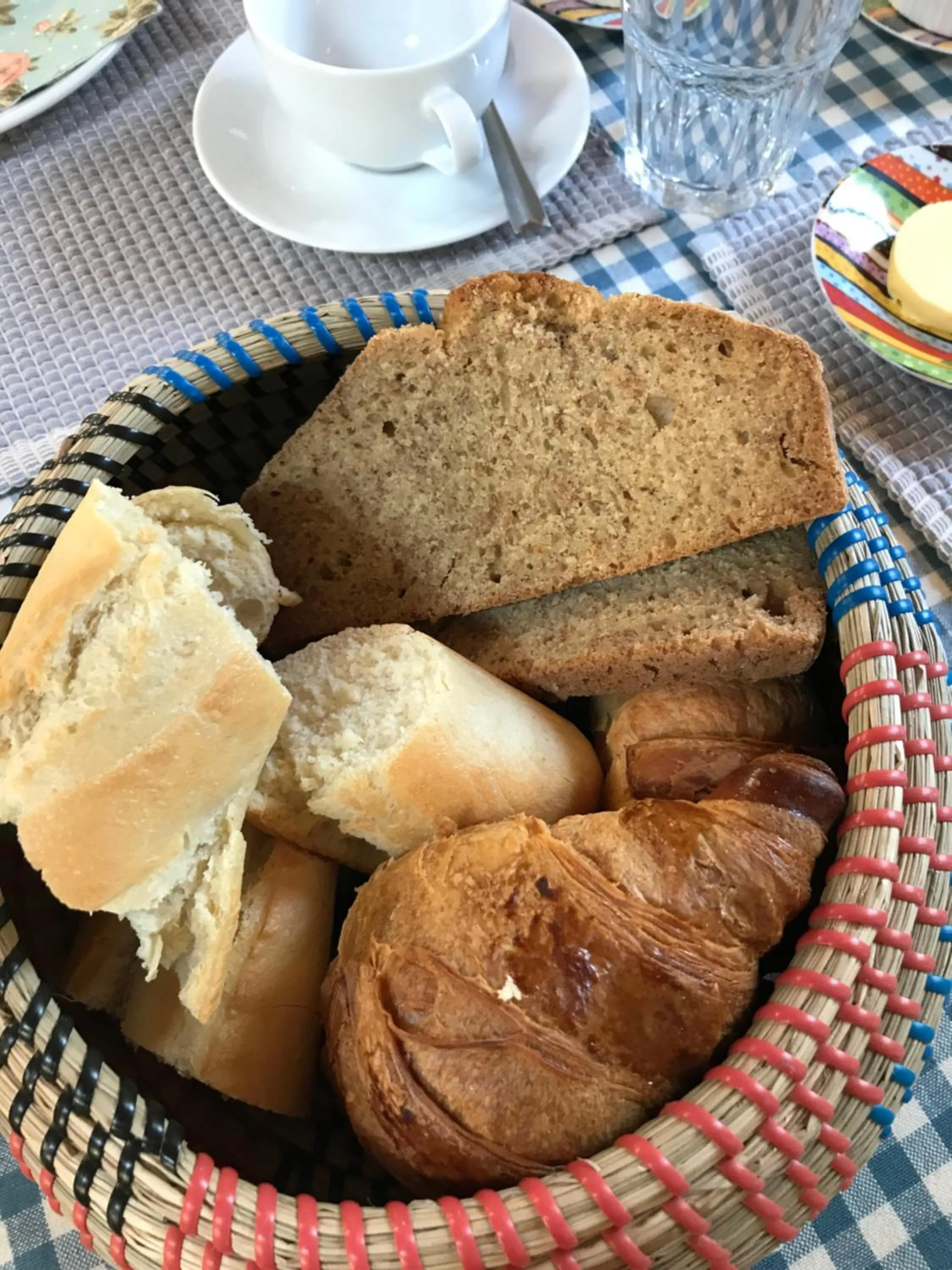 Continental breakfast in Corriebeg Cottage