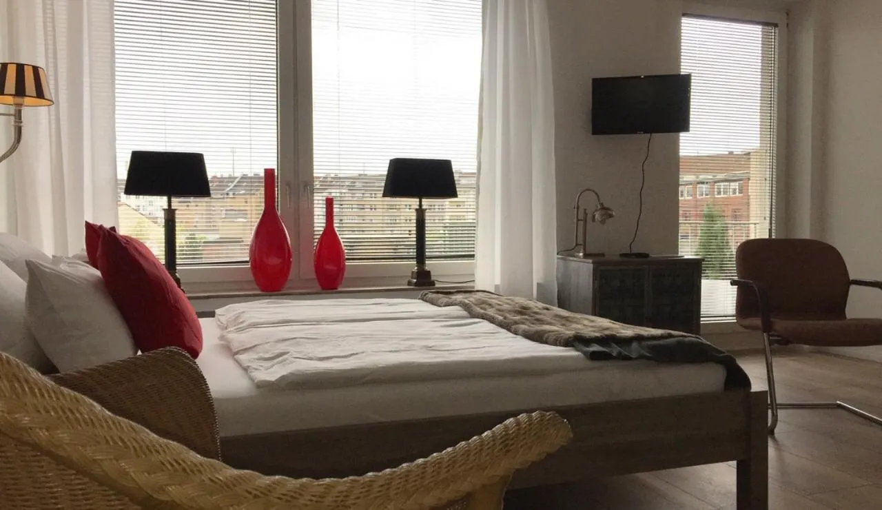 Bed in Düsseldorfer Domicil Media Harbour