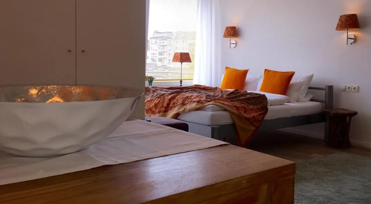 Bed in Düsseldorfer Domicil Media Harbour