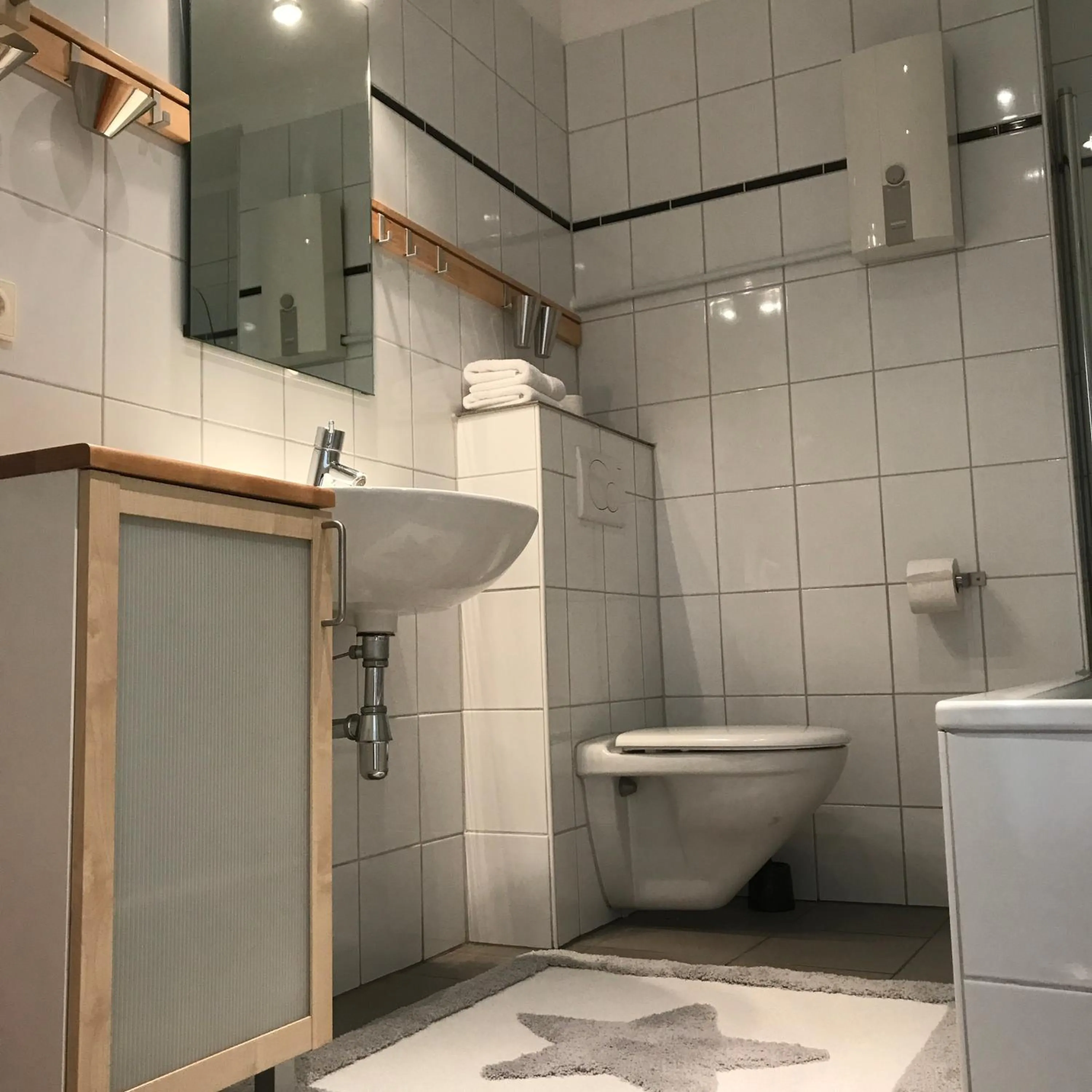 Bathroom in Düsseldorfer Domicil Media Harbour