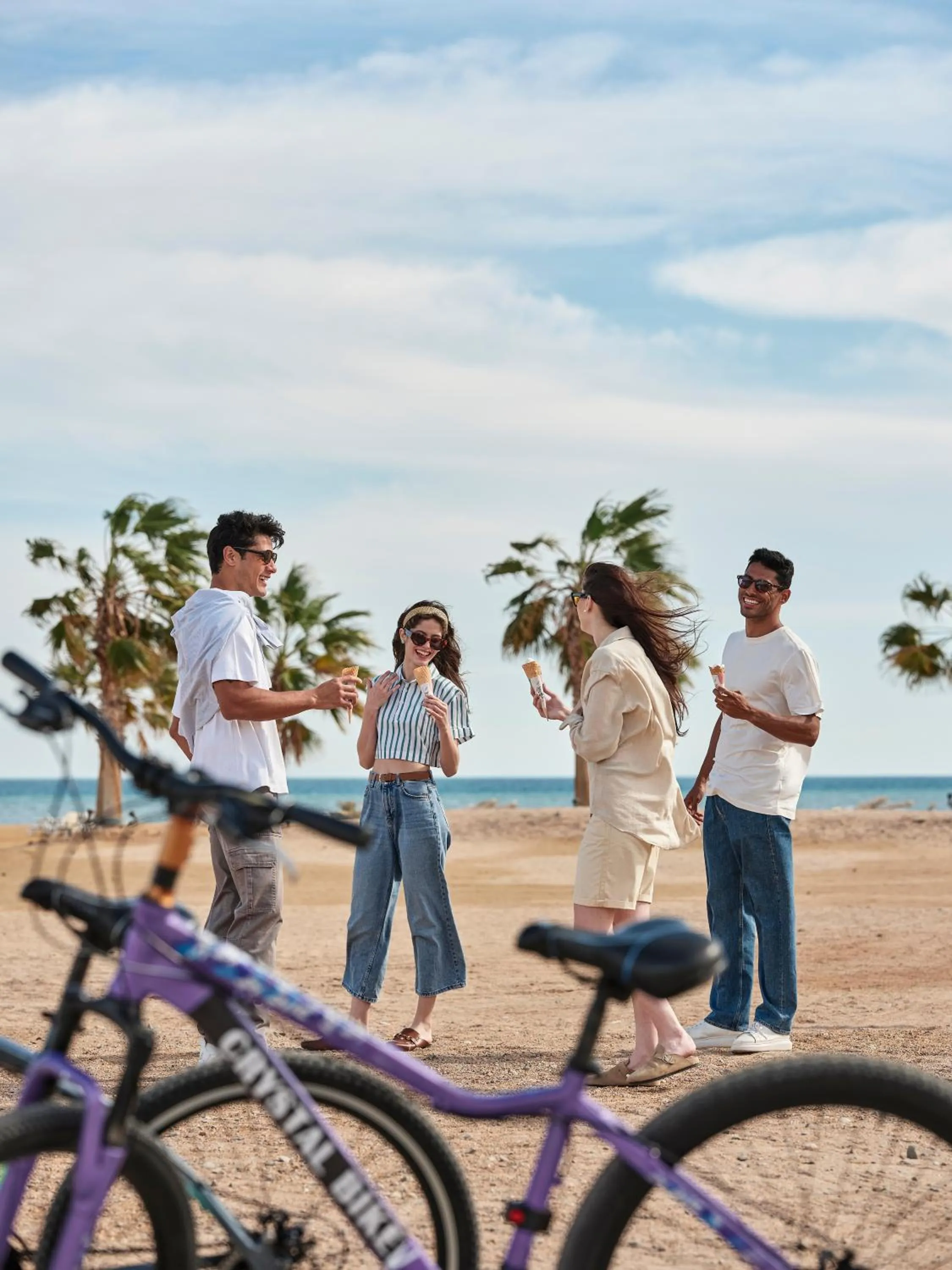 Cycling in Fanadir Hotel El Gouna