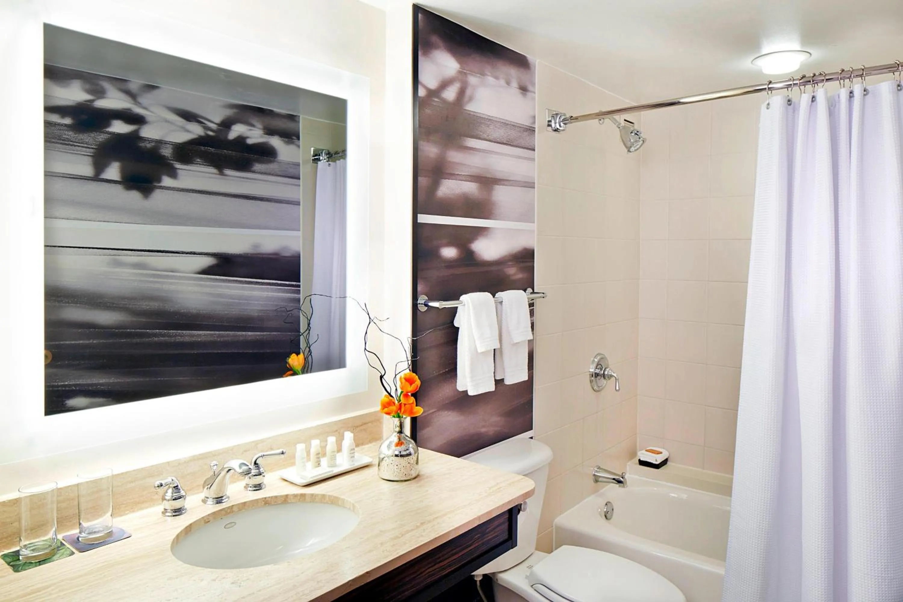 Bathroom in Renaissance Atlanta Waverly Hotel & Convention Center