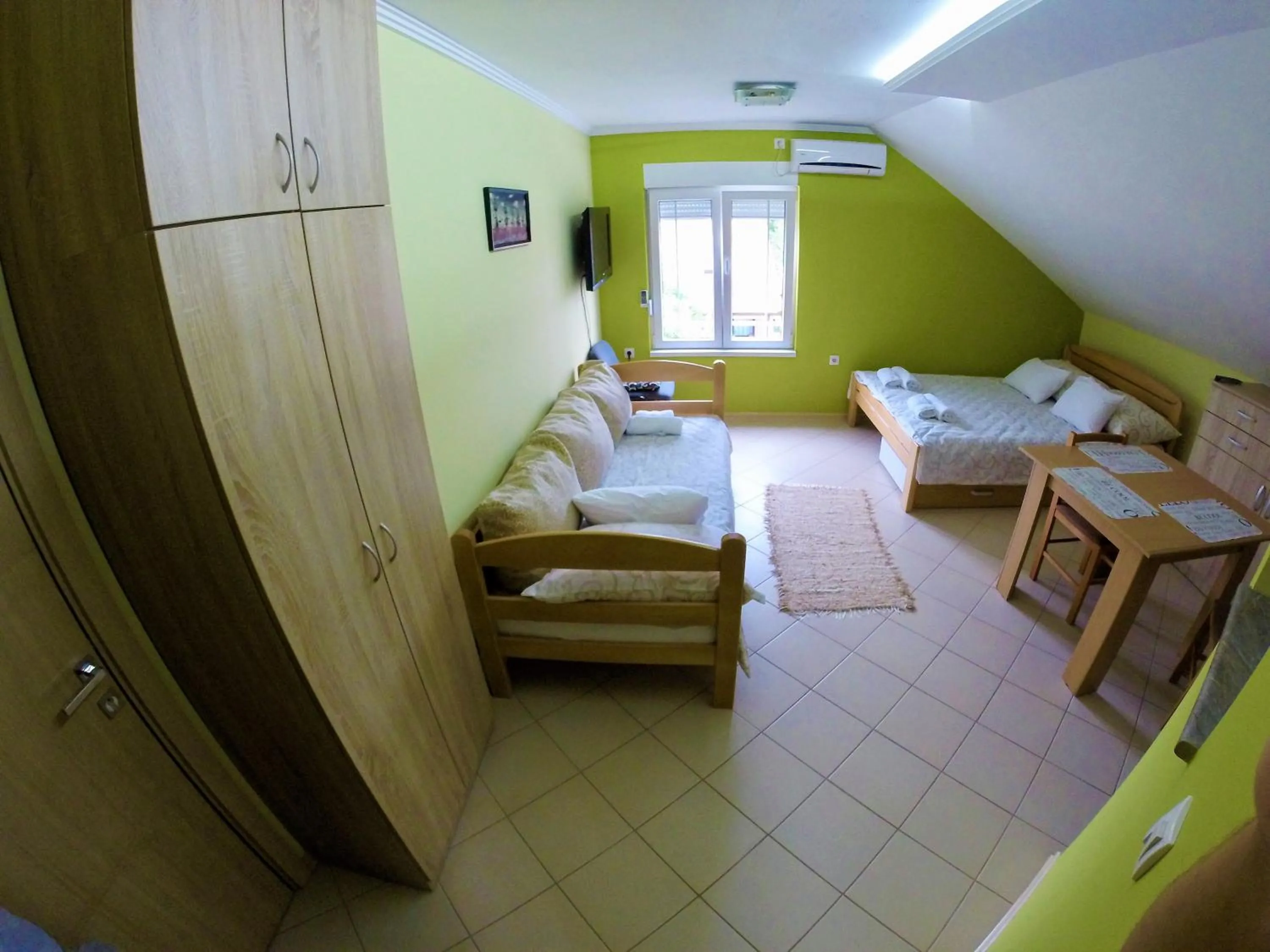 Living room, Bed in Apartments Popovic