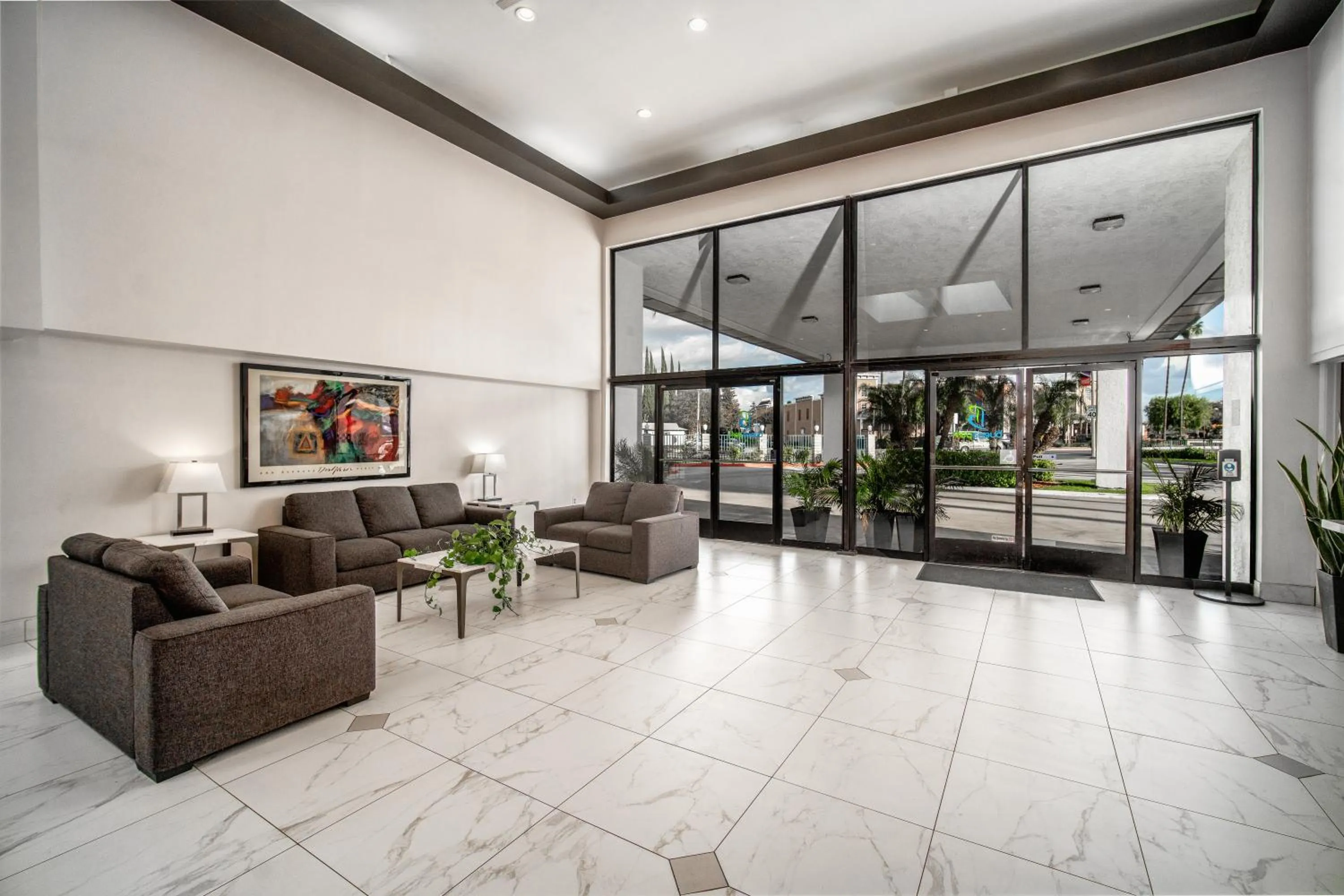 Property building in The Buena Park Hotel & Suites